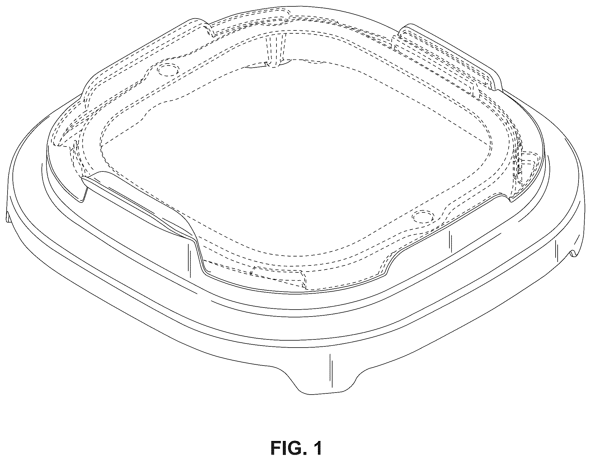Patent USD1123517 Figure 1 – Air fryer adapter