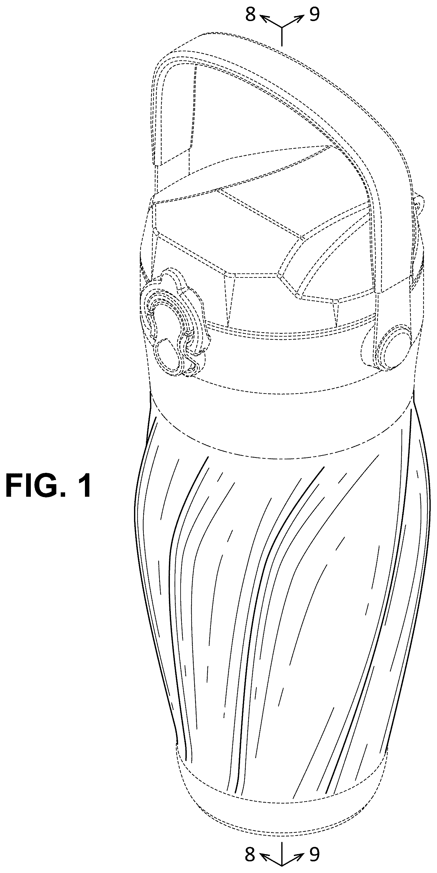 Patent USD1123532 — Beverage container — Figure 1