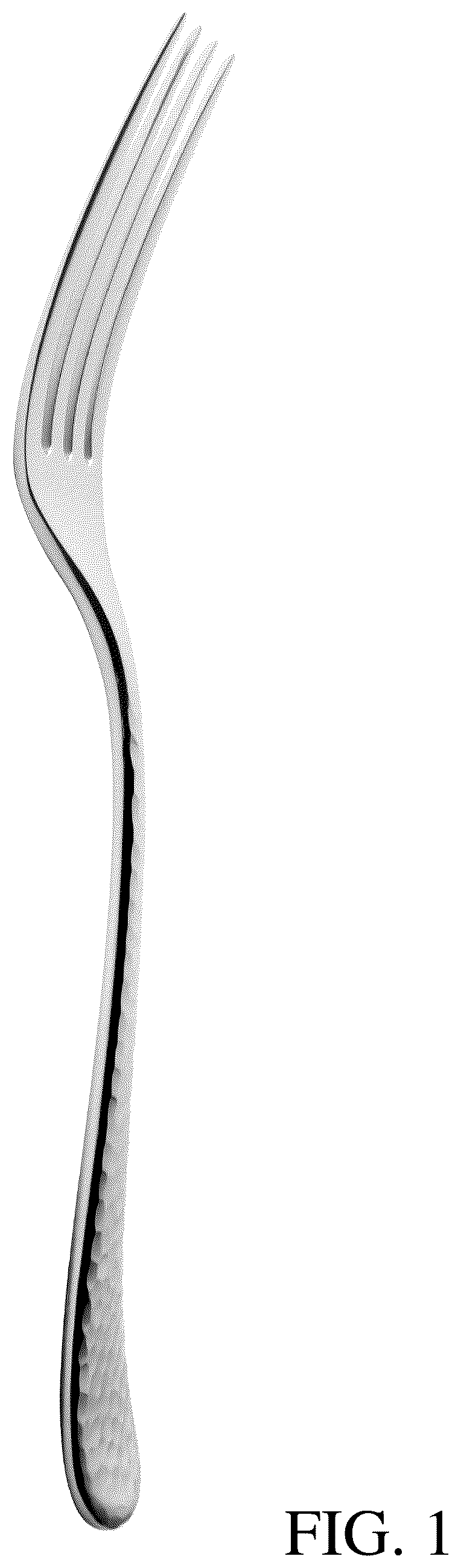Patent USD1123536 — Fork — Figure 1