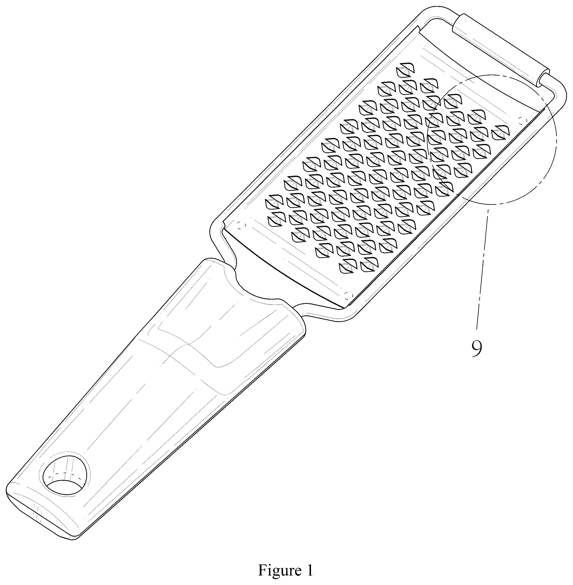 Patent USD1123539 — Grater — Figure 1