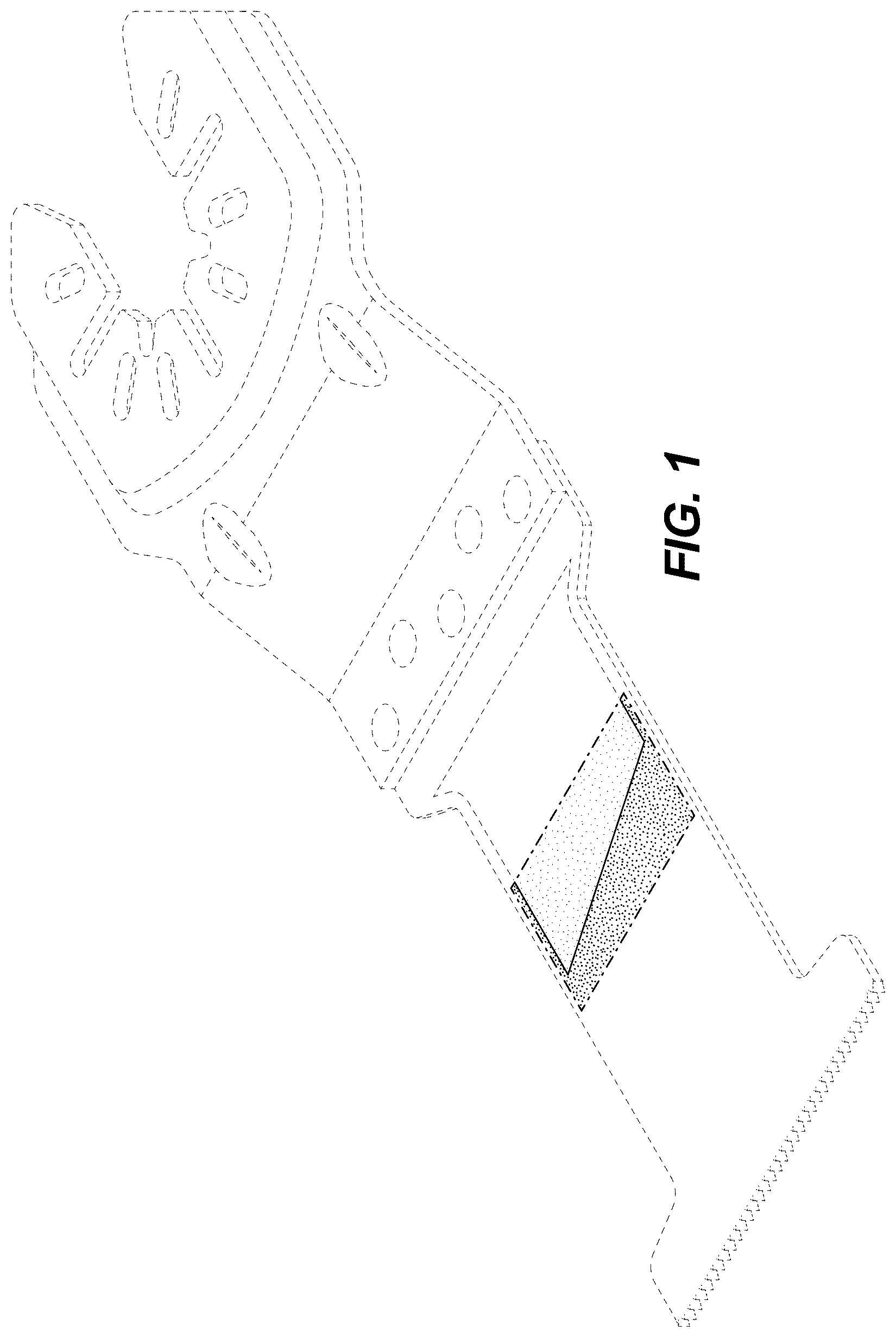 Patent USD1123548 — Blade — Figure 1