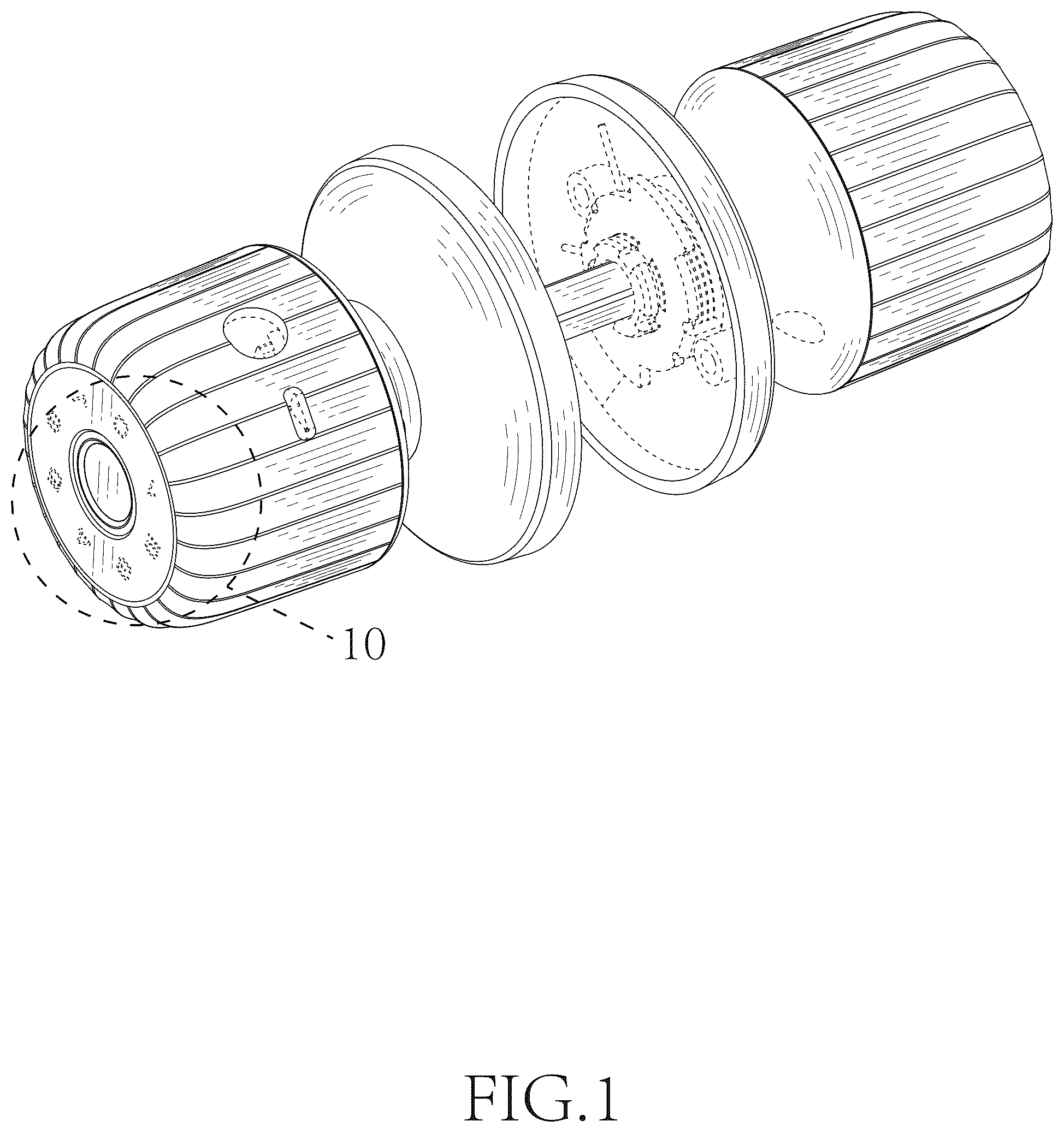 Patent USD1123567 — Smart door lock — Figure 1