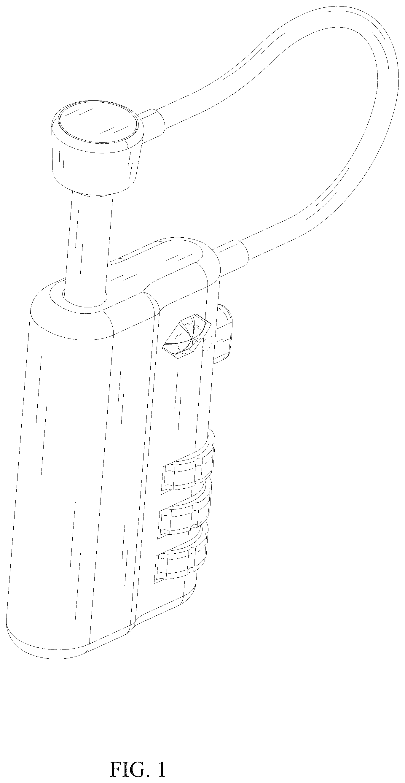 Patent USD1123570 Figure 1 – Code lock