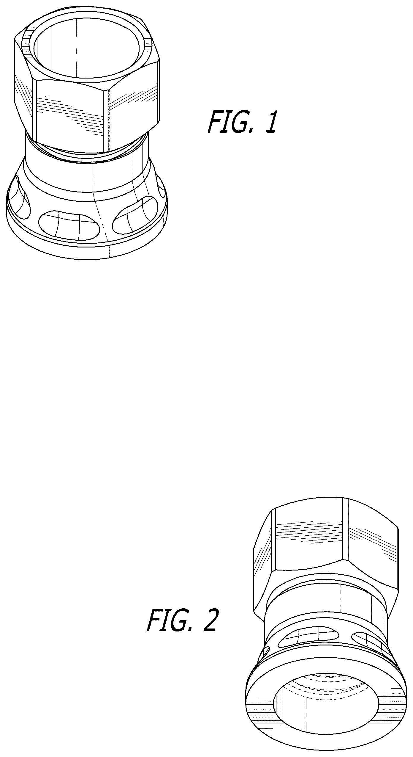 Patent USD1123595 — Fastener — Figure 1