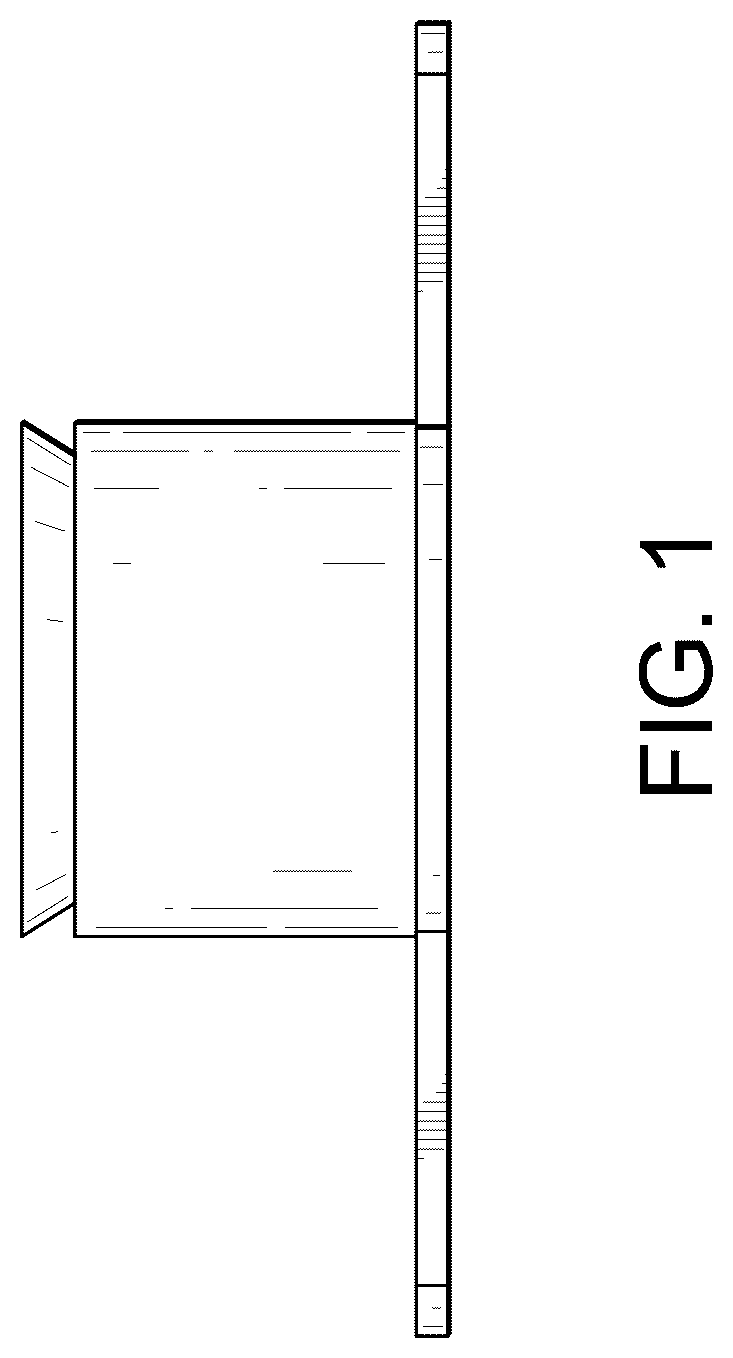 Patent USD1123600 — Member for closing a hole in a building board — Figure 1