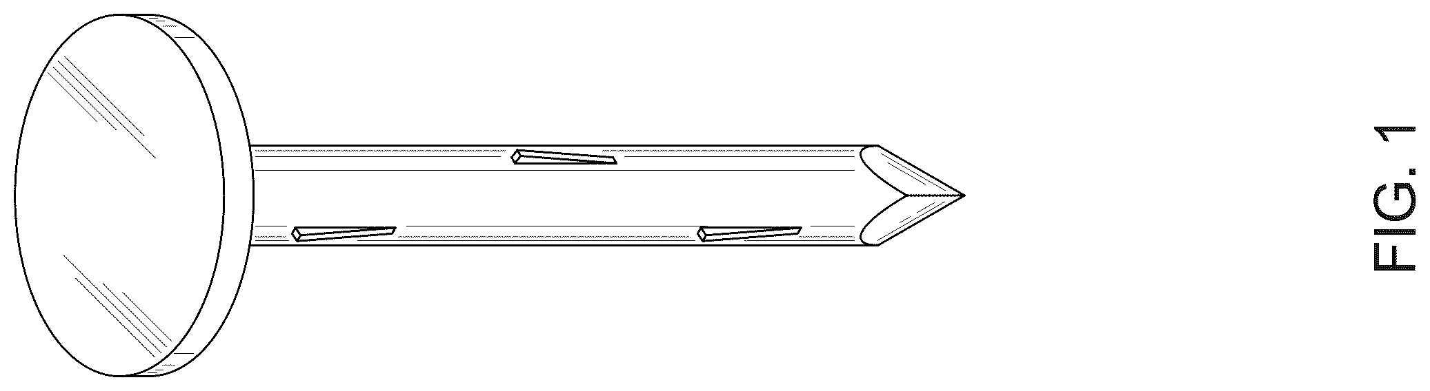Patent USD1123602 — Nail — Figure 1