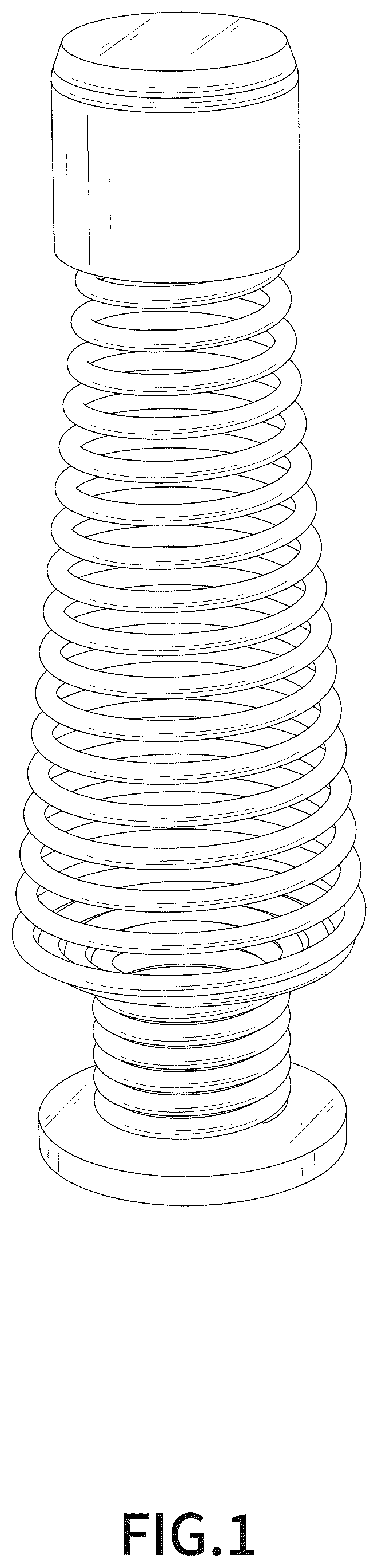 Patent USD1123607 Figure 1 – Door stopper