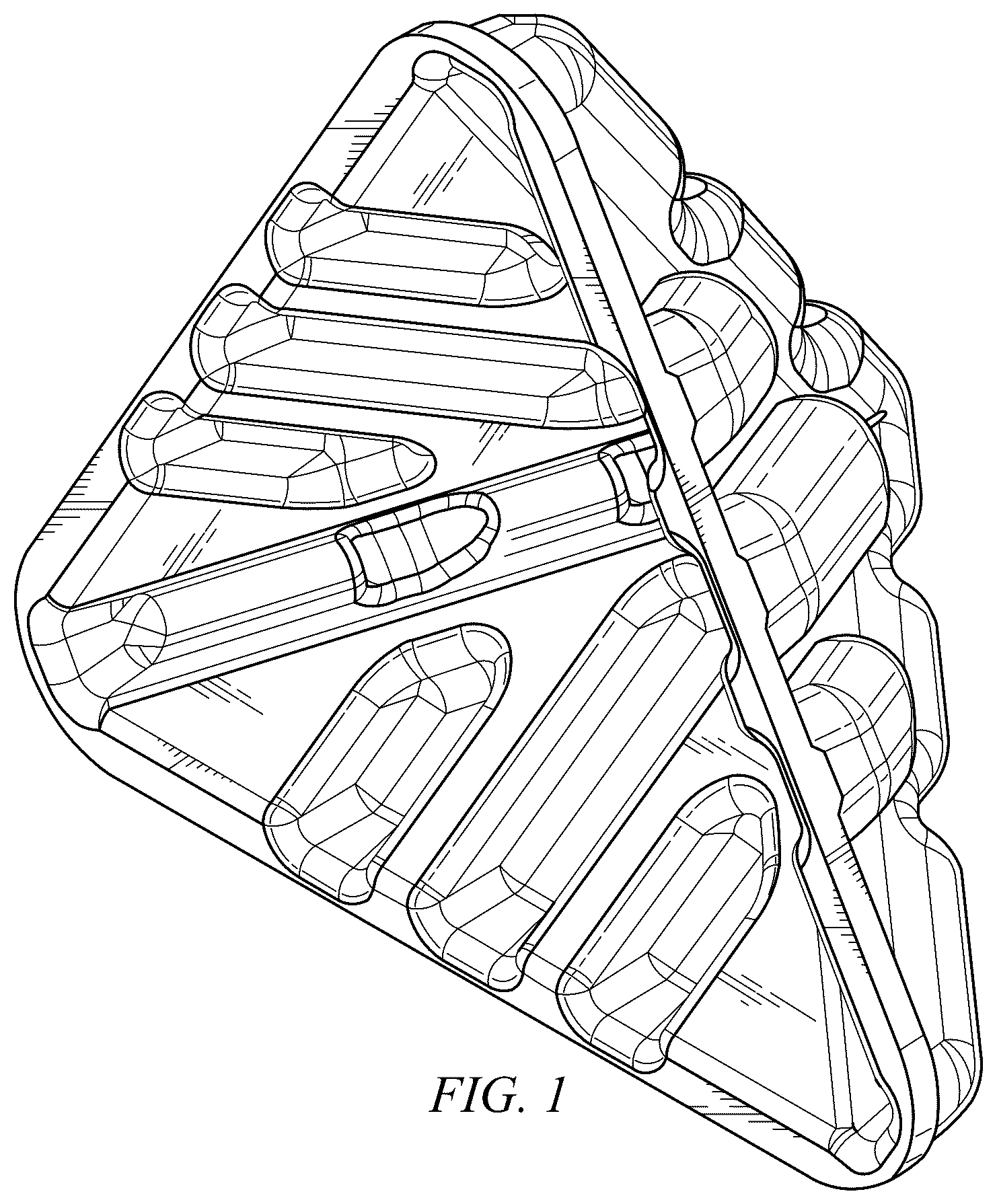 Patent USD1123608 — Corner protector — Figure 1