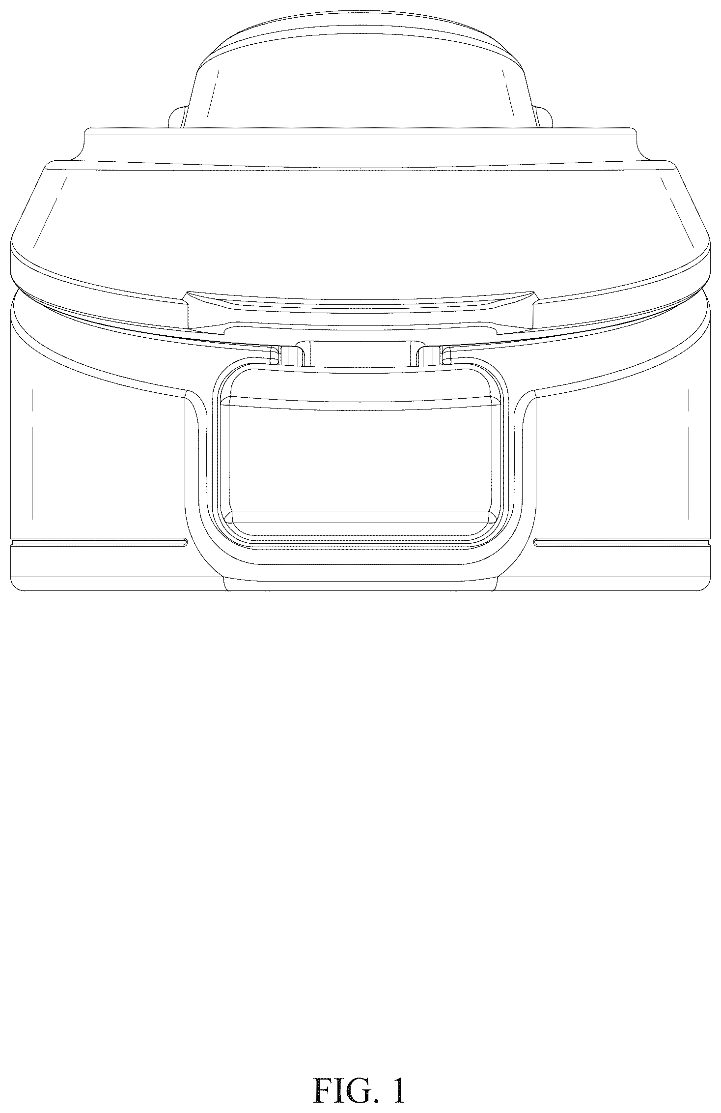 Patent USD1123620 Figure 1 – Sports water bottle lid