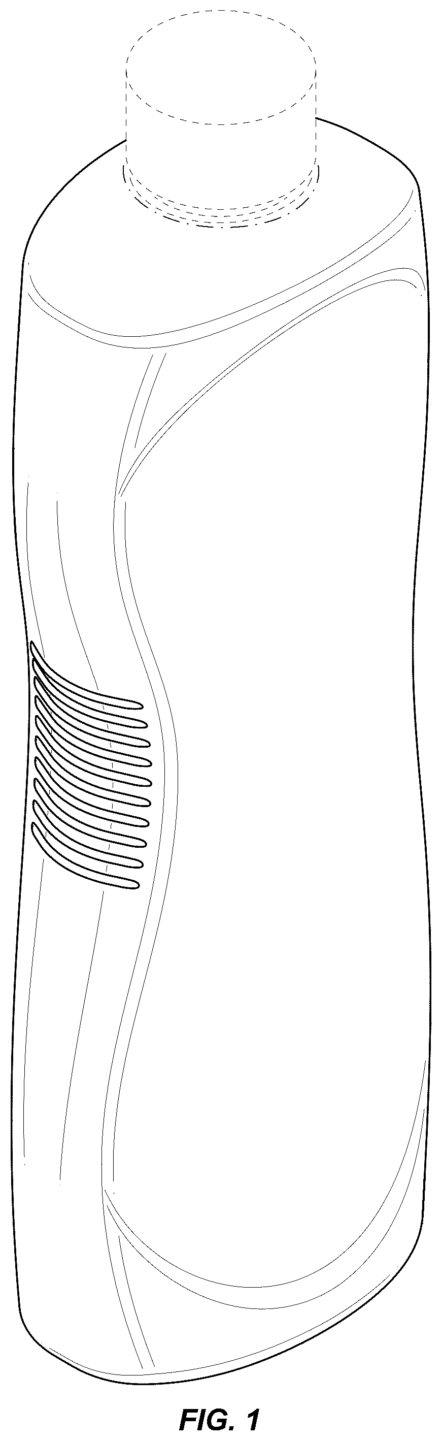 Patent USD1123631 Figure 1 – Bottle