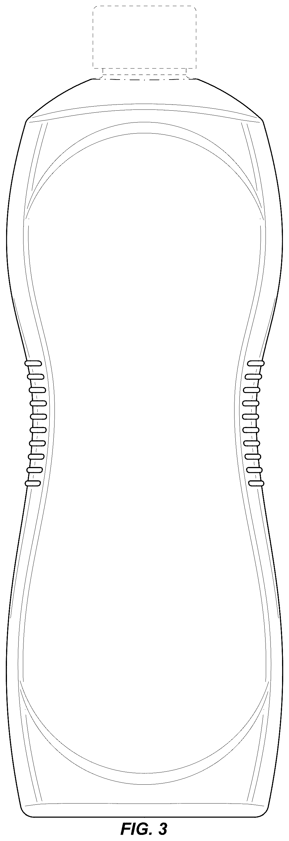 Patent USD1123631 Figure 3 – Bottle