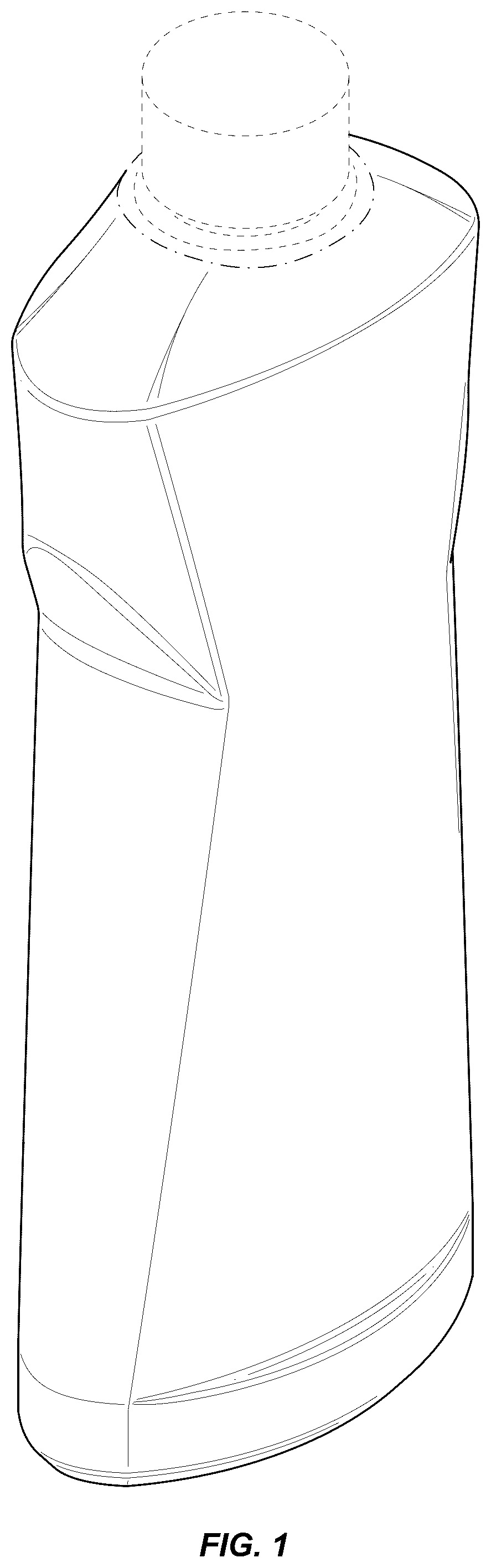 Patent USD1123632 — Bottle — Figure 1
