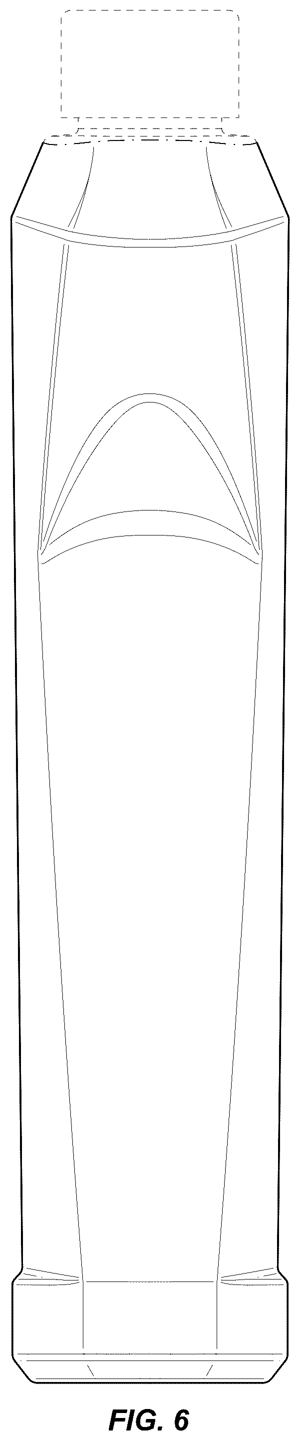 Patent USD1123632 Figure 6 – Bottle