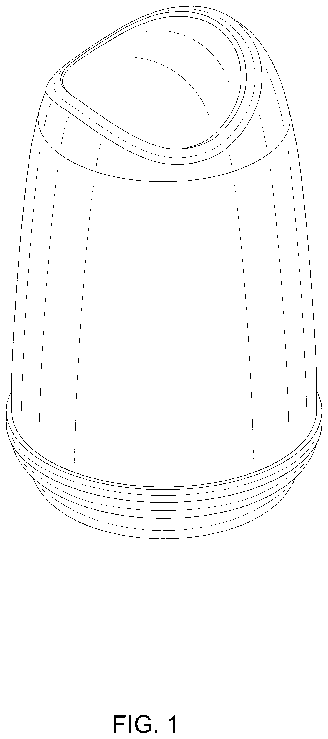 Patent USD1123636 — Bottle — Figure 1