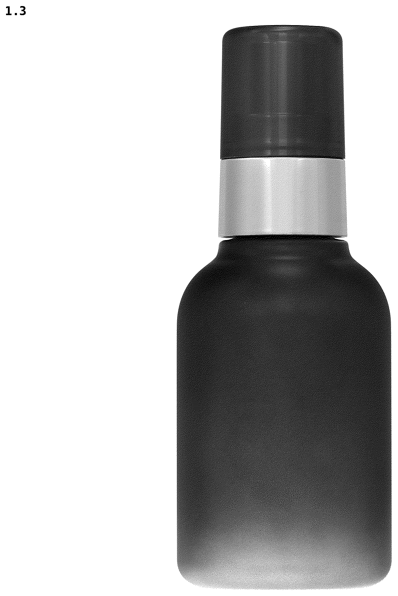 Patent USD1123642 Figure 3 – Spray bottle