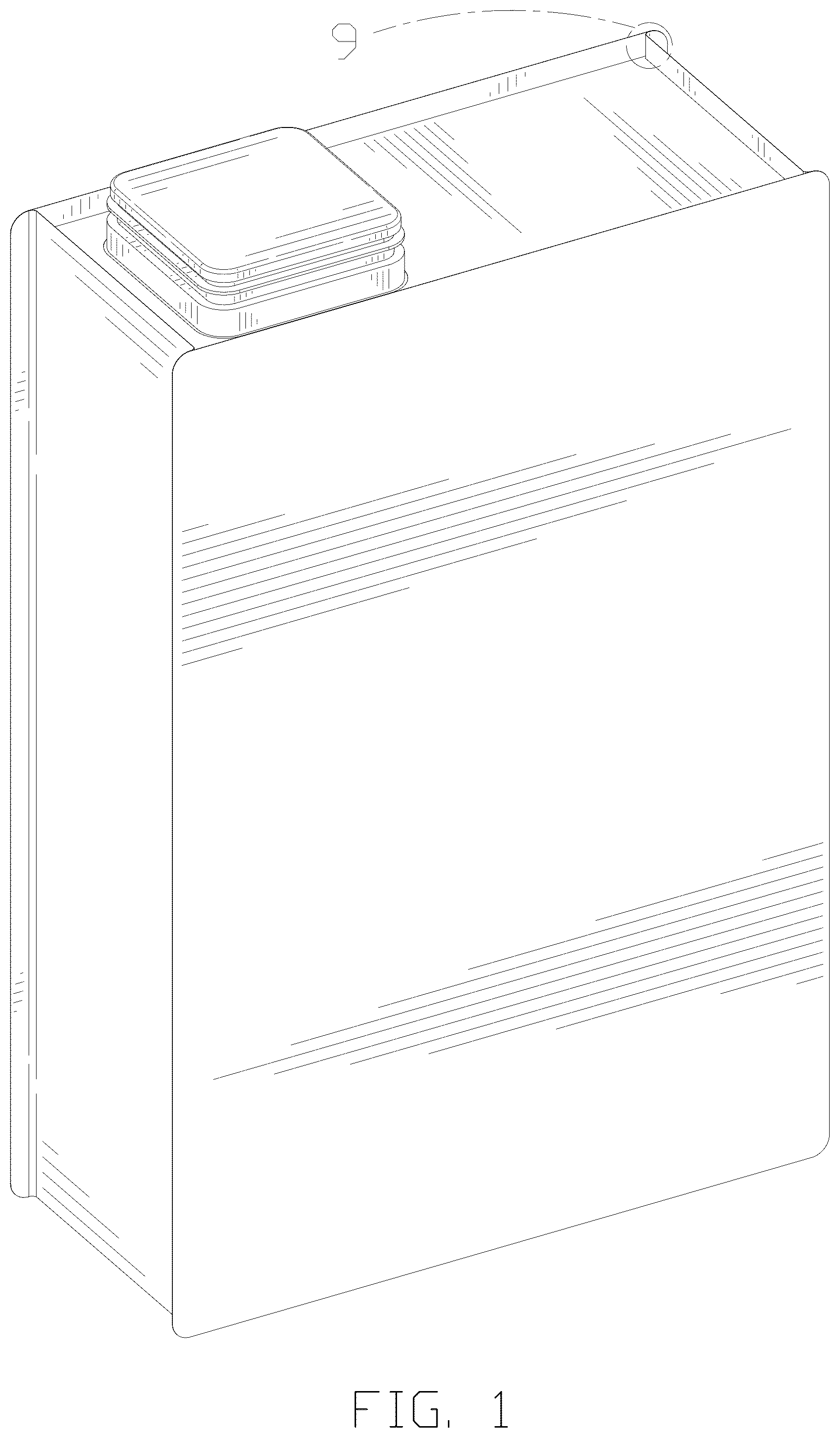 Patent USD1123643 Figure 1 – Packaging bag