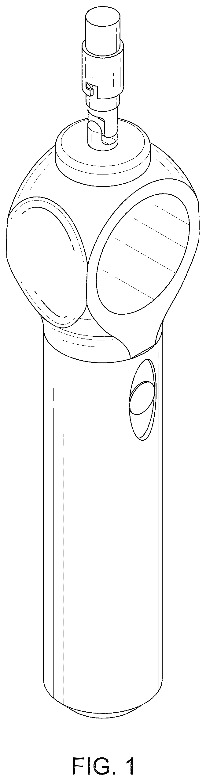 Patent USD1123665 — Tracking handle — Figure 1