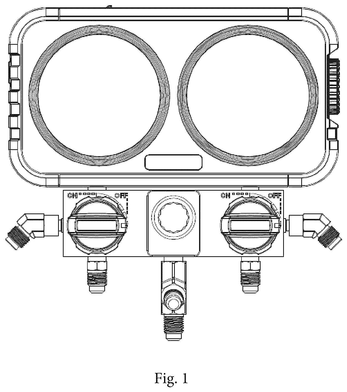 Patent USD1123668 — Pressure gauge — Figure 1