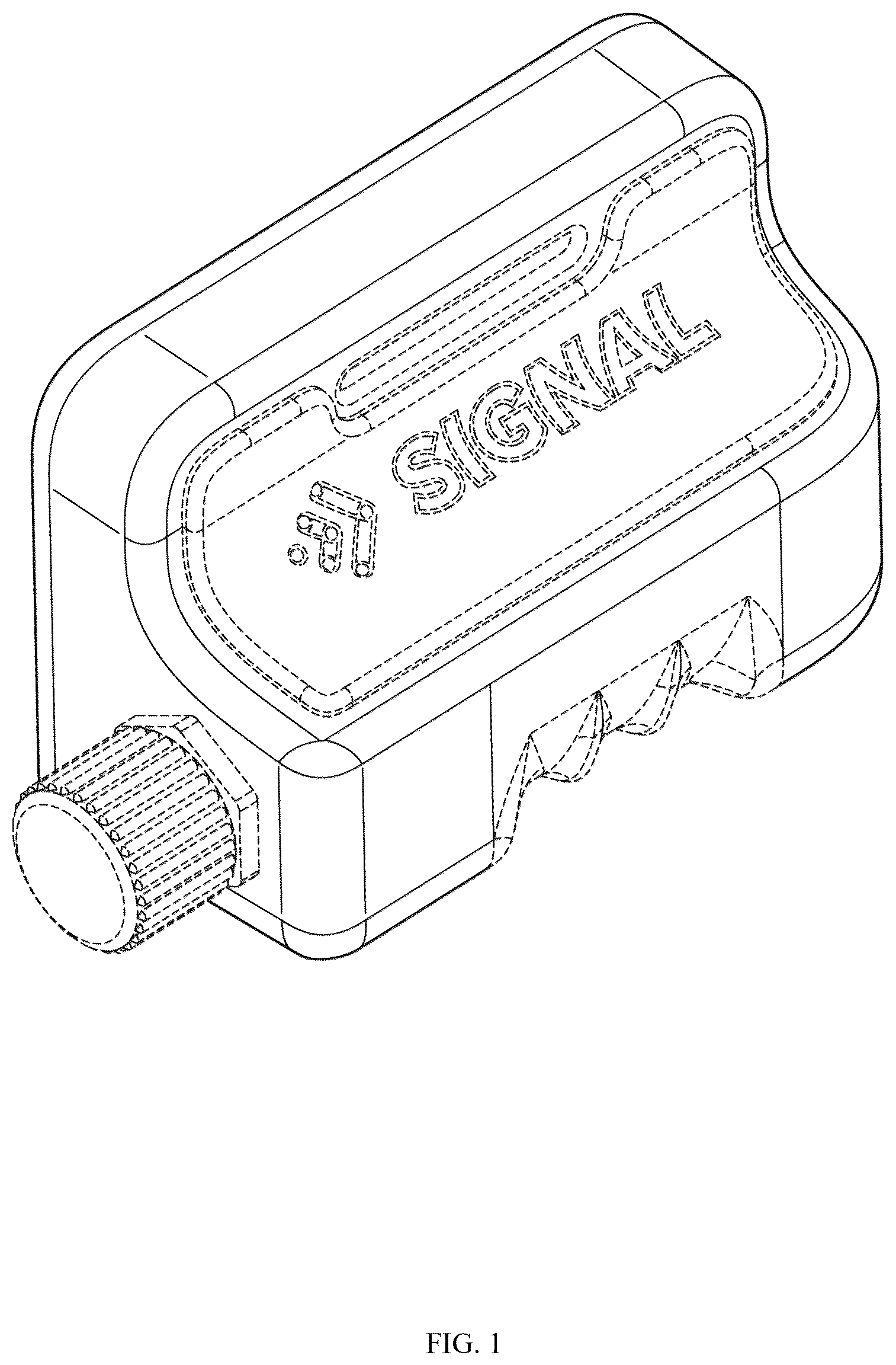 Patent USD1123670 — Signaling device — Figure 1