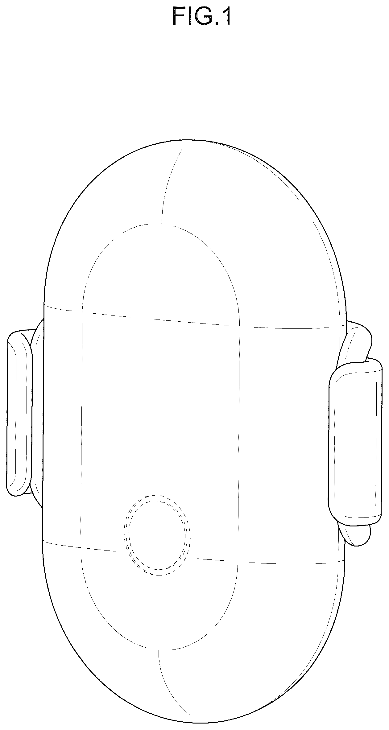Patent USD1123676 — Case for electronic tag — Figure 1