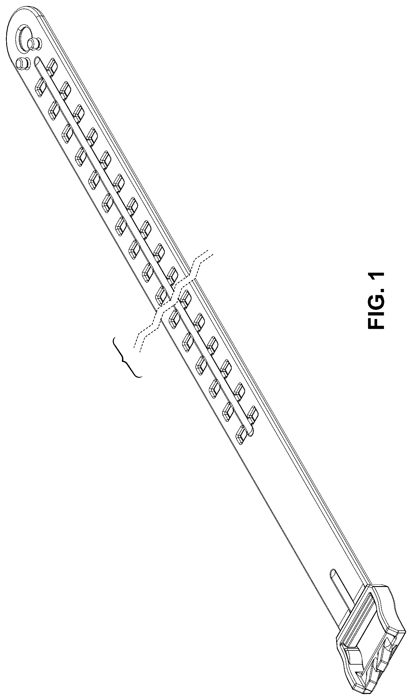 Patent USD1123679 — Strap — Figure 1