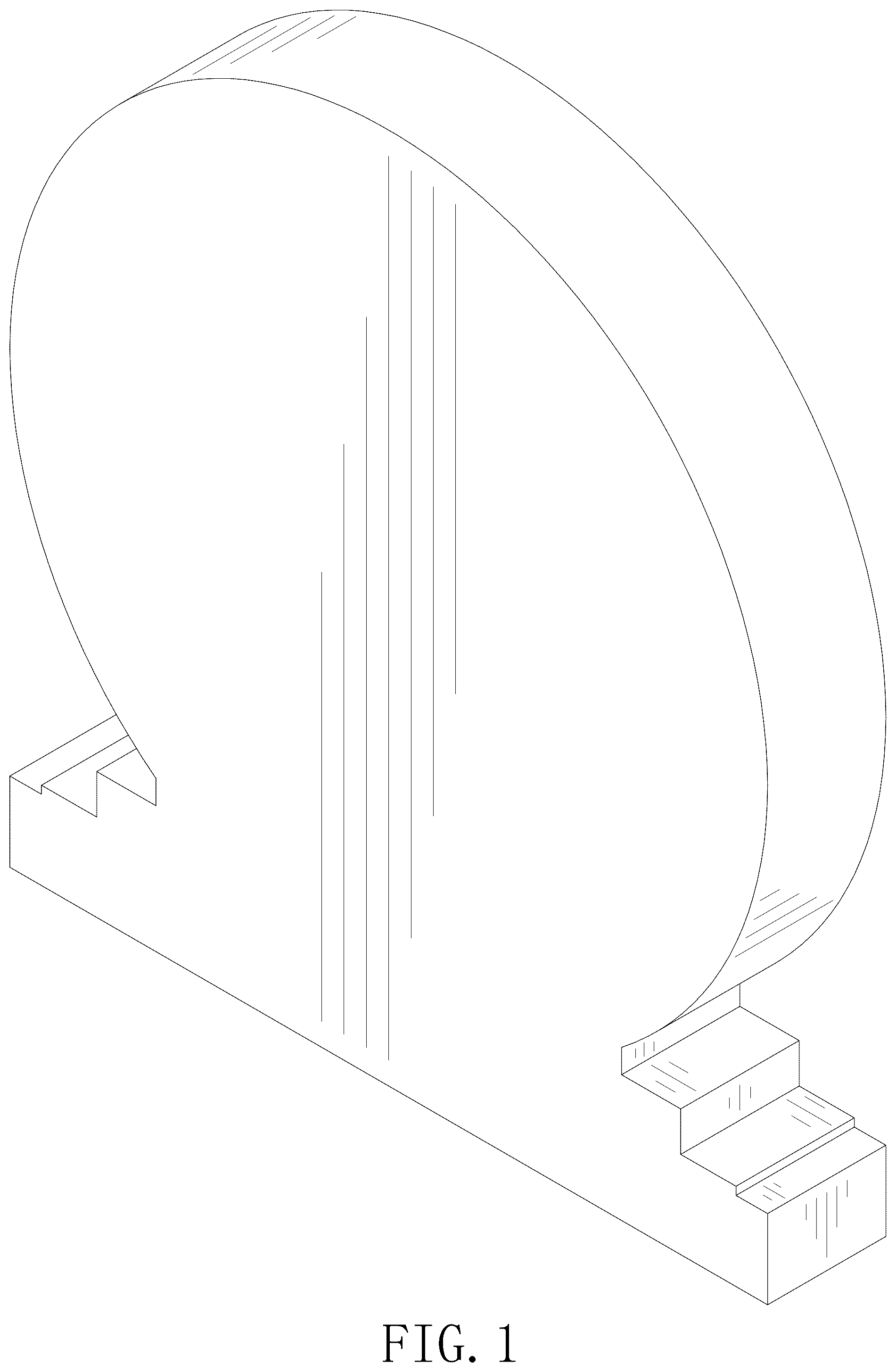 Patent USD1123701 — Acrylic trophy decoration — Figure 1