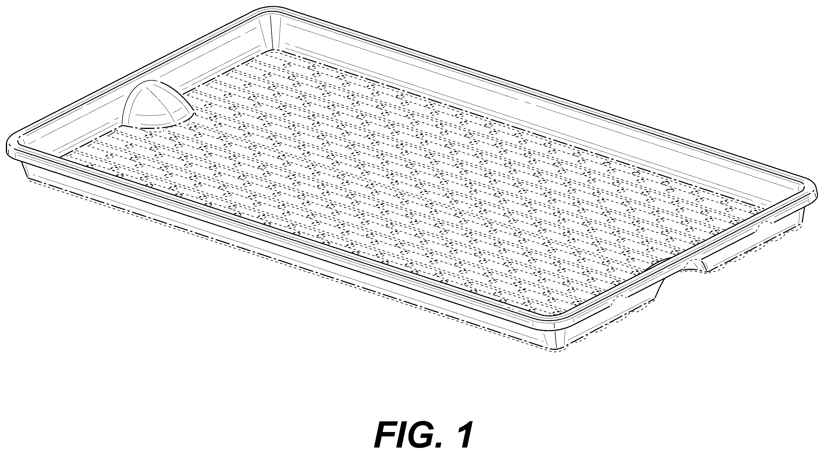 Patent USD1123702 — Planter tray — Figure 1