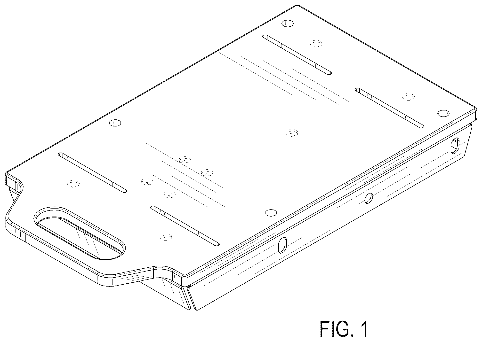 Patent USD1123713 — Cart platform — Figure 1