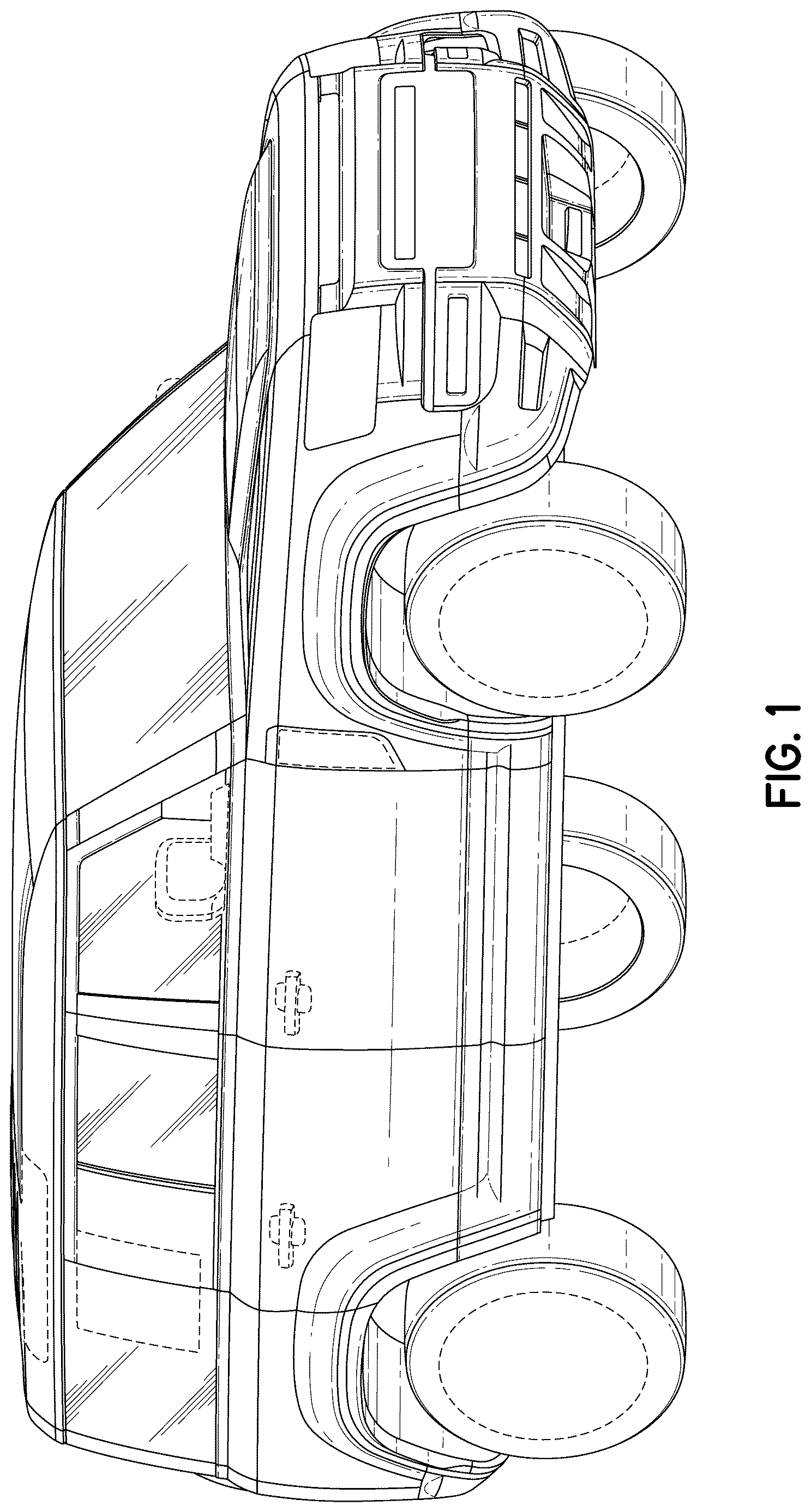 Patent USD1123718 Figure 1 – Vehicle