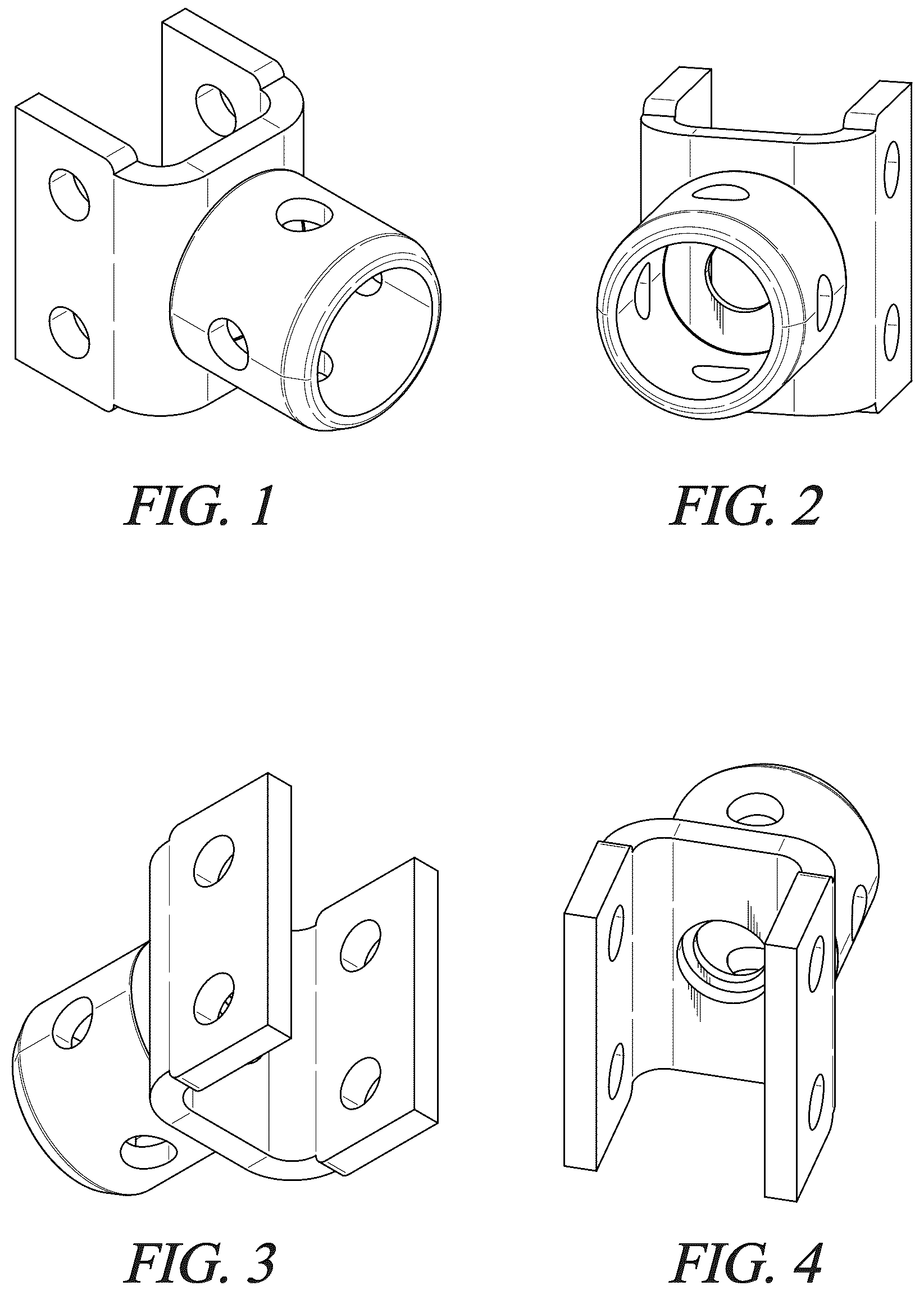 Patent USD1123738 Figure 1 – Adjustable hitch carrier