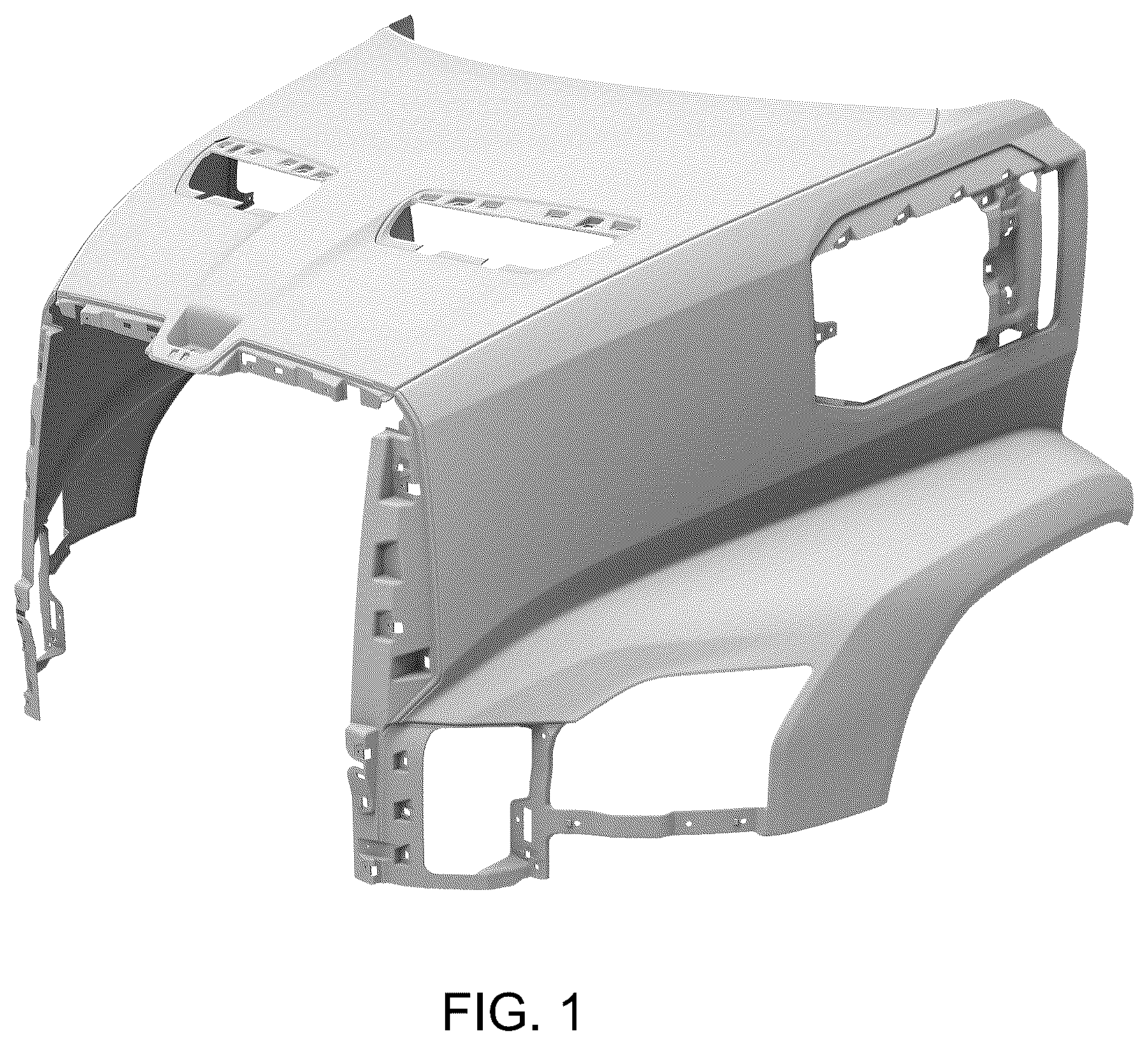 Patent USD1123748 — Hood and fender assembly — Figure 1