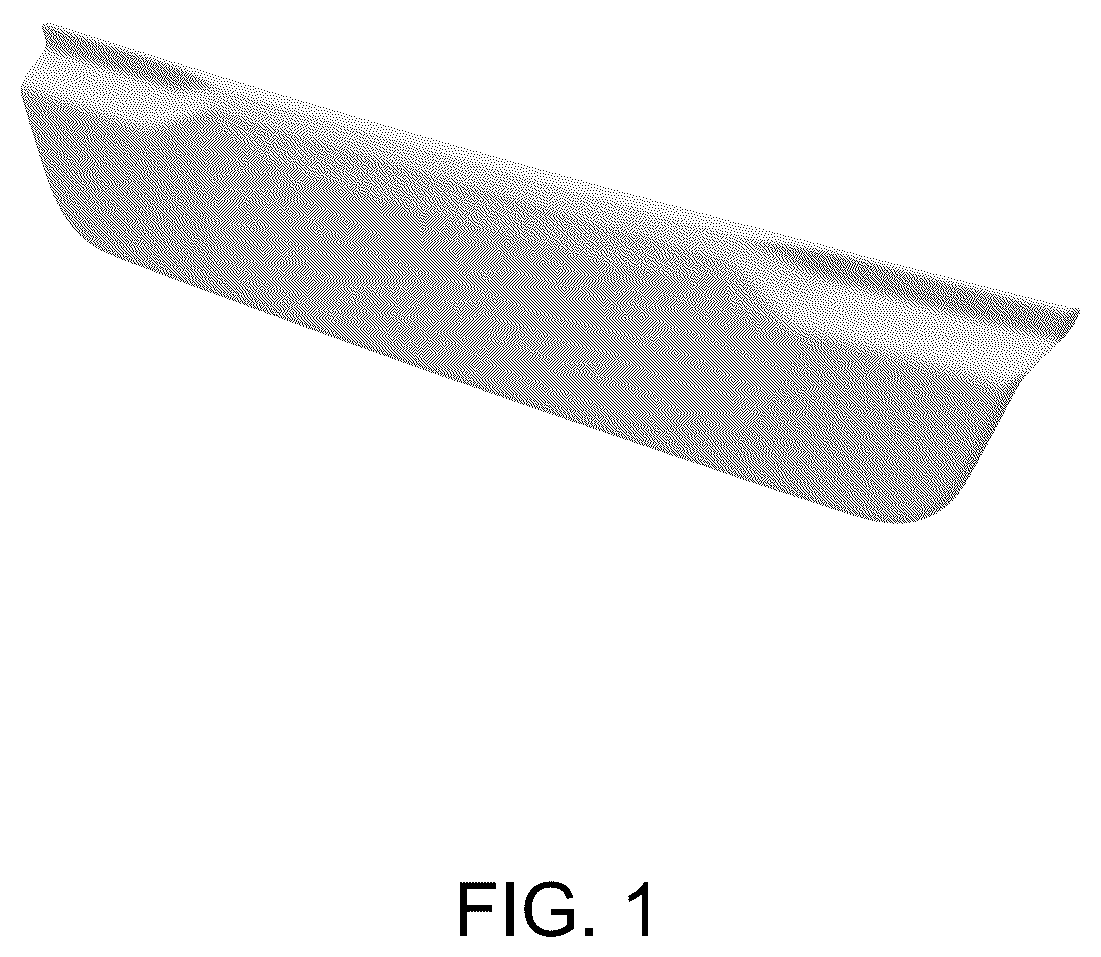 Patent USD1123751 — Bumper component — Figure 1