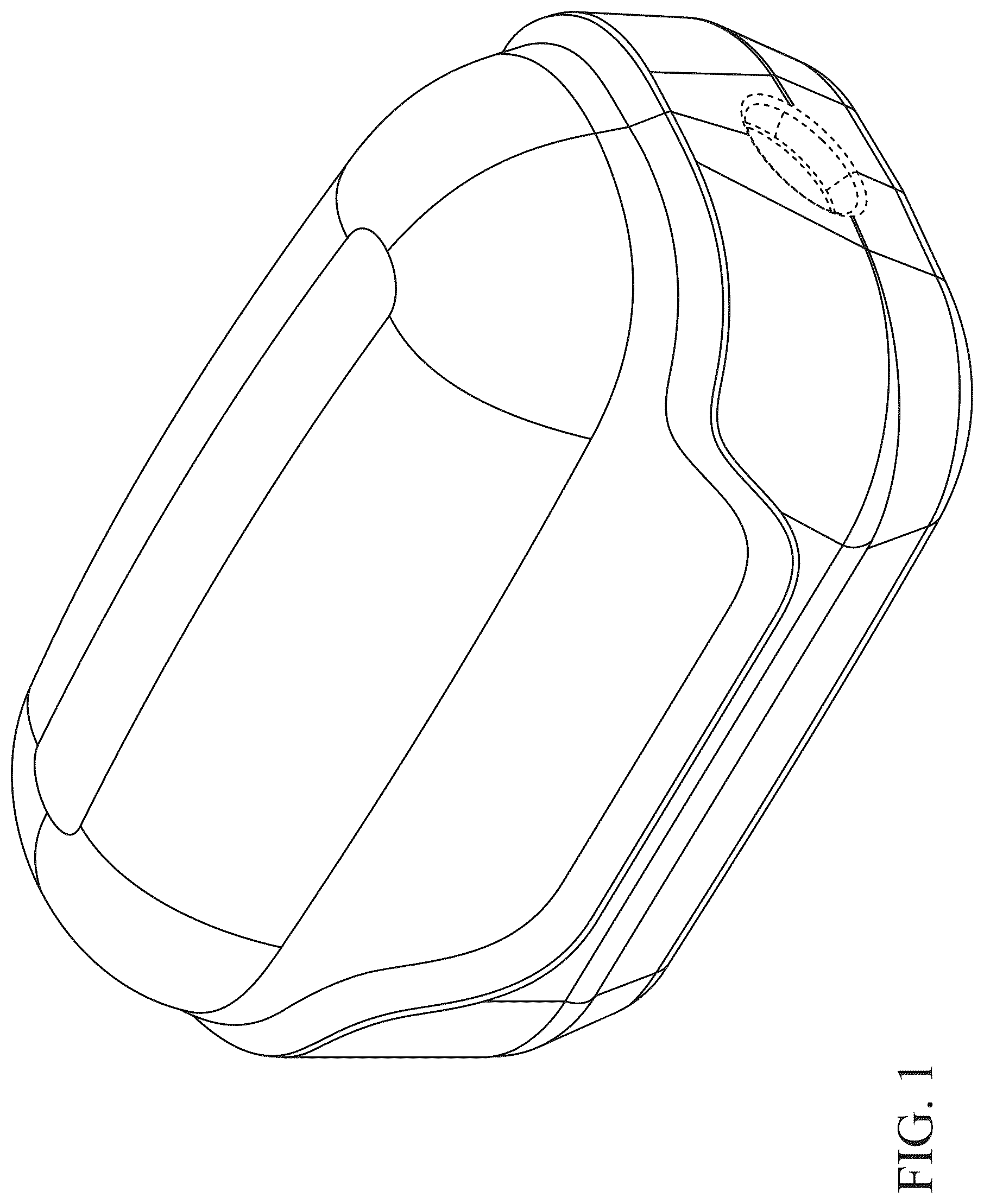 Patent USD1123755 Figure 1 – Knob for a vehicle joystick
