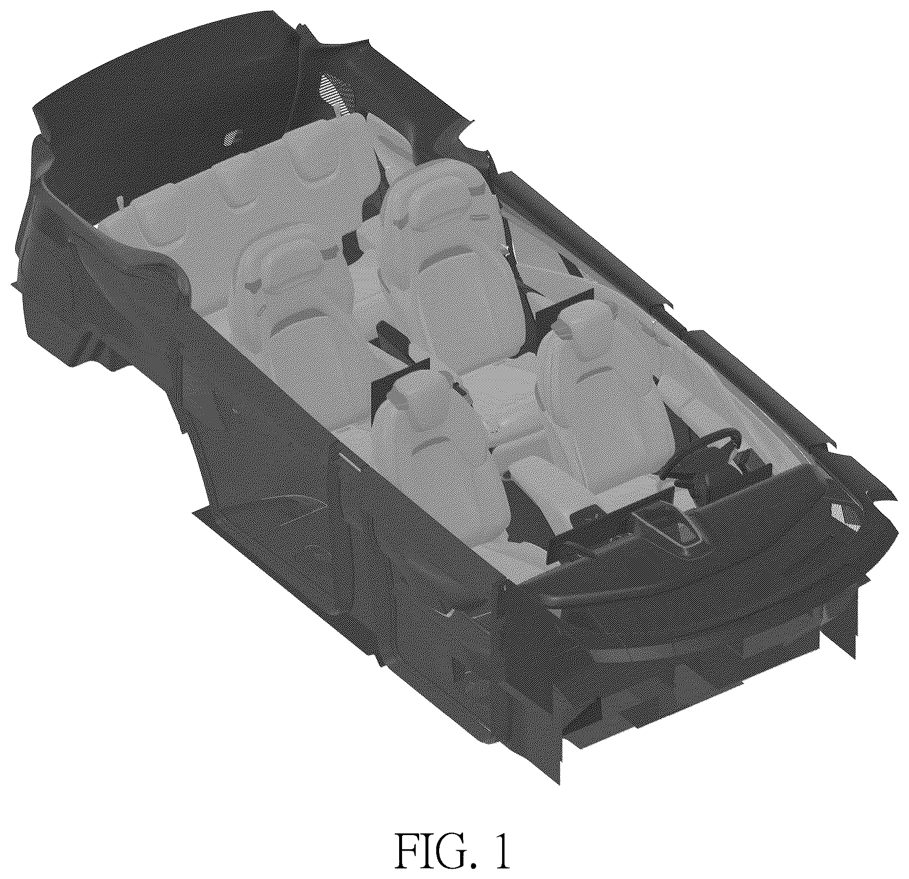 Patent USD1123772 — Automobile interior — Figure 1
