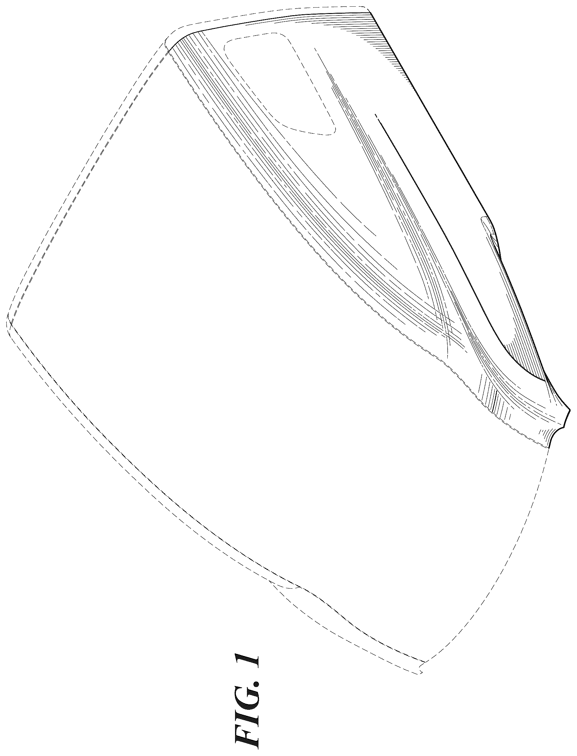 Patent USD1123773 — Vehicle roof — Figure 1