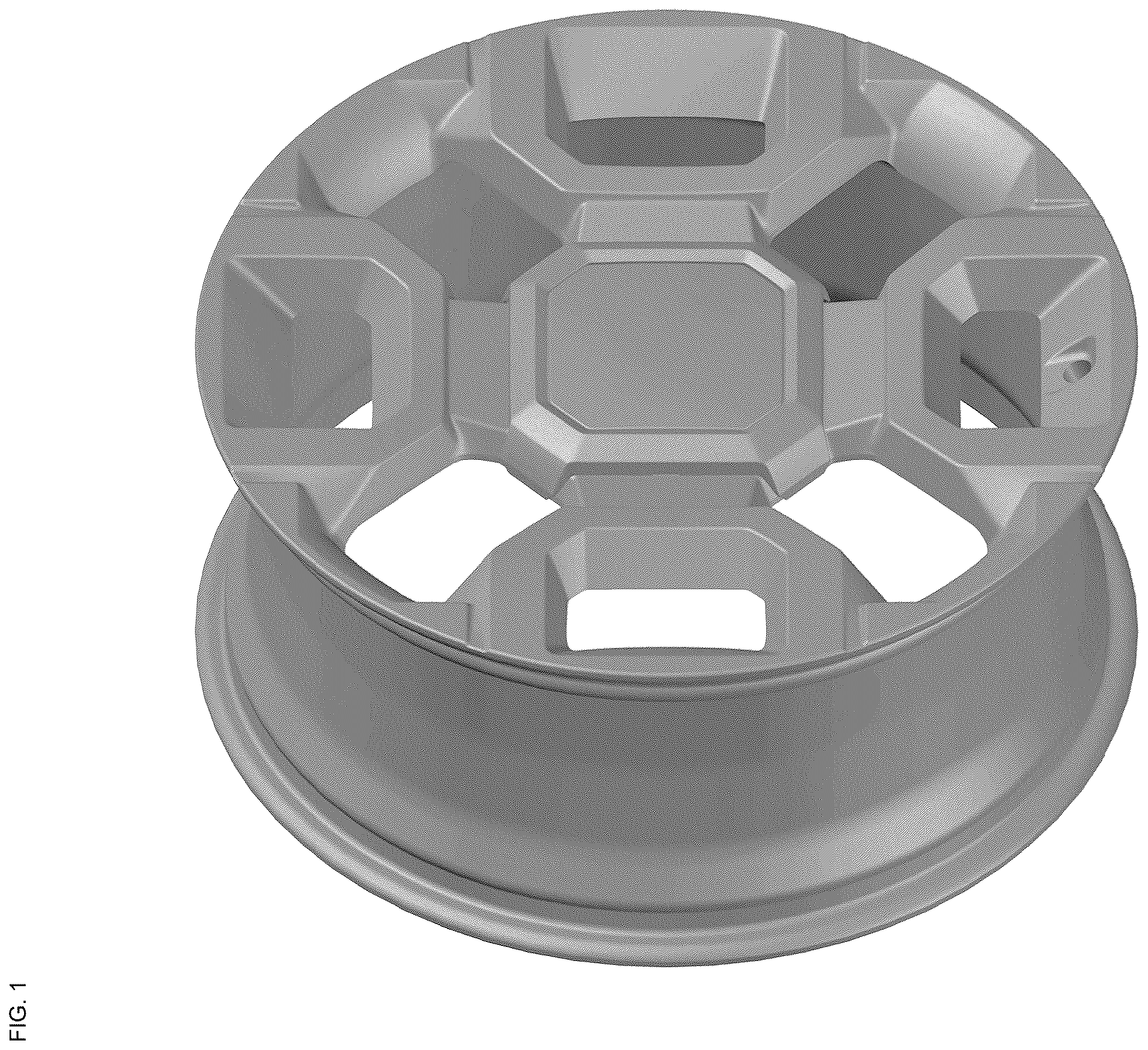 Patent USD1123780 — Wheel for automobile — Figure 1