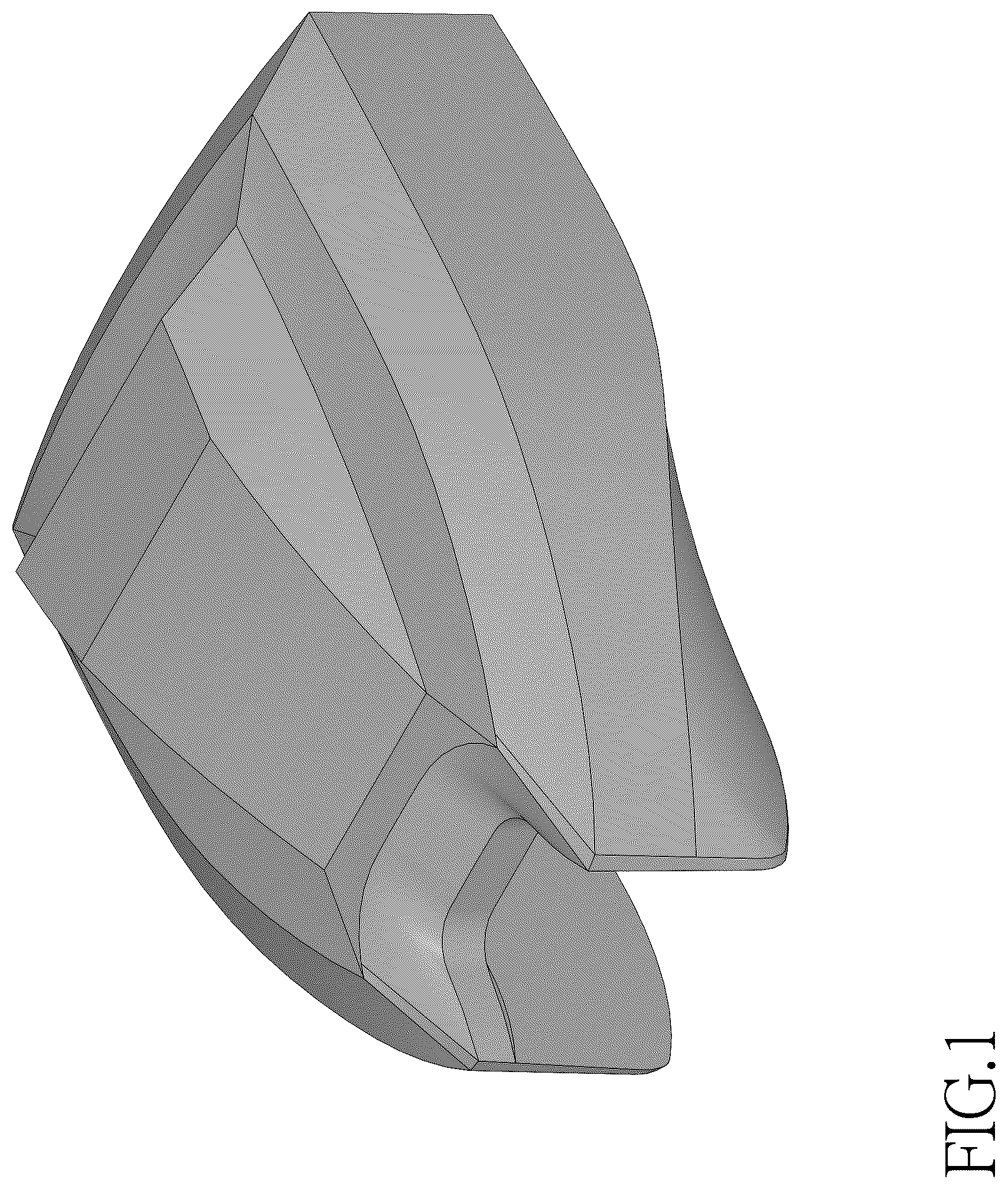Patent USD1123784 — Drone ship — Figure 1