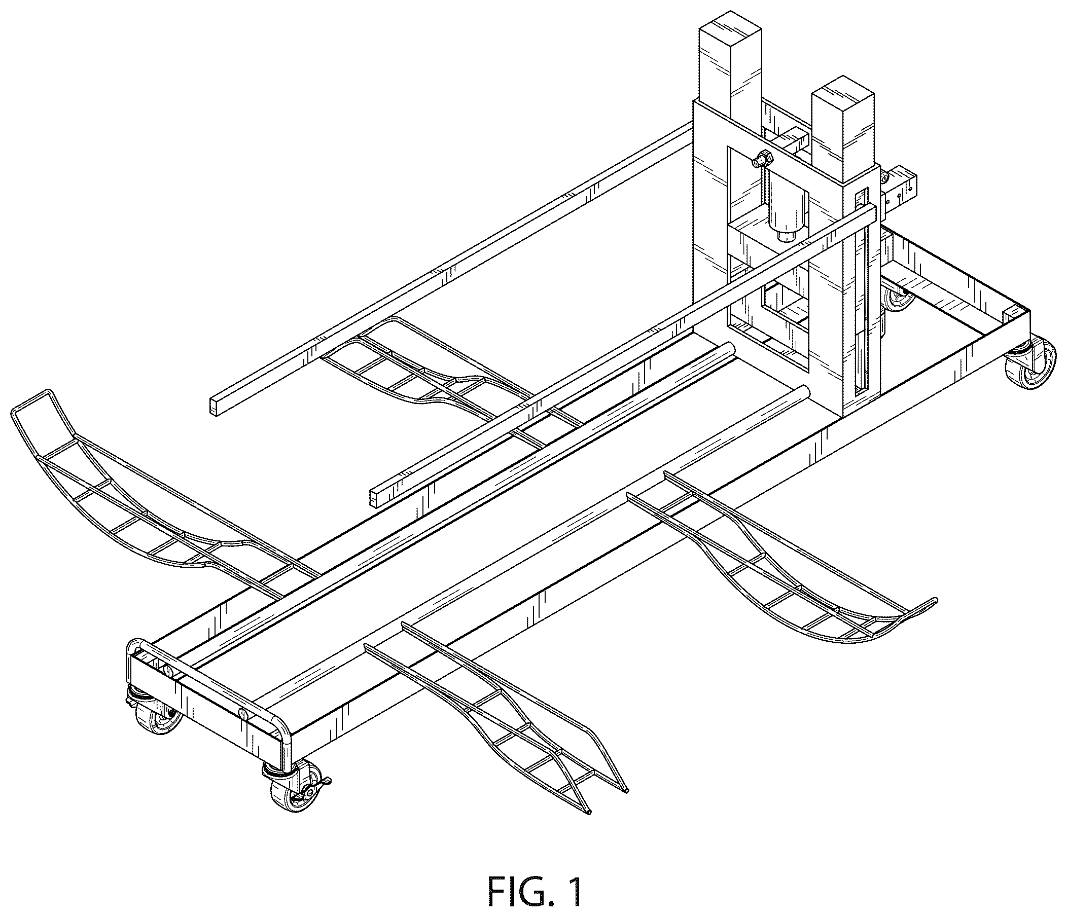 Patent USD1123787 Figure 1 – E-bike carrier