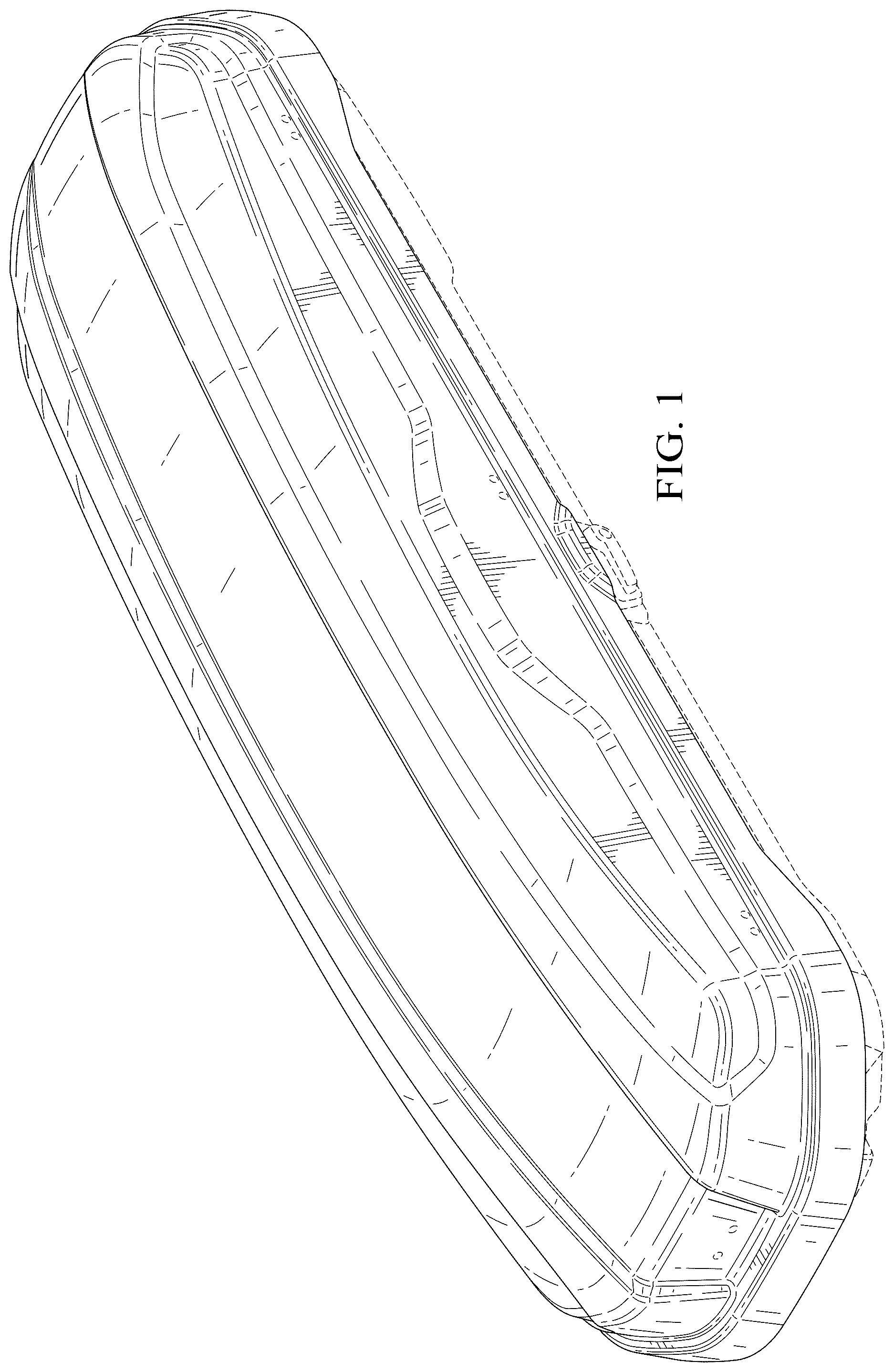 Patent USD1123788 — Vehicle top carrier — Figure 1