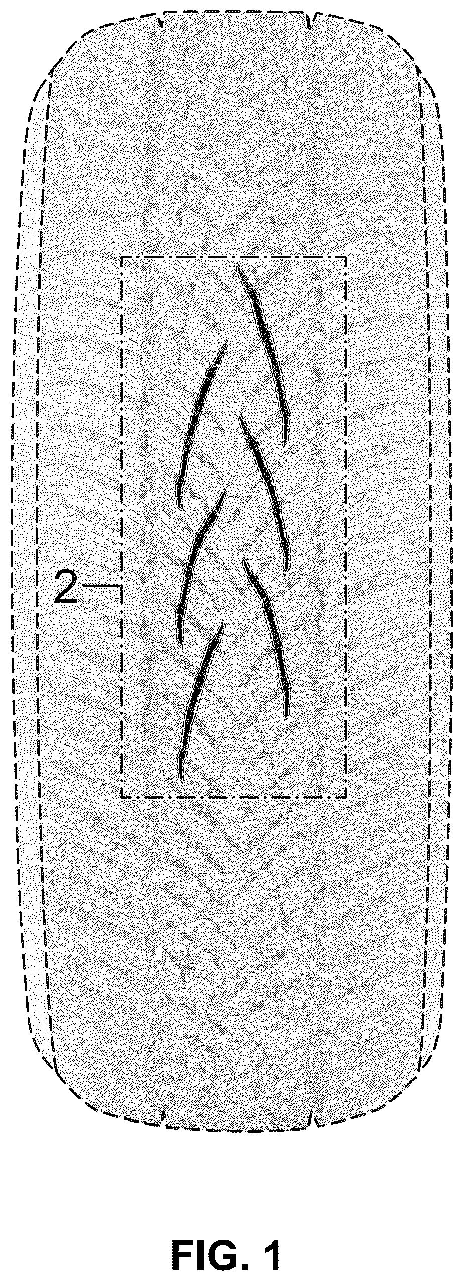 Patent USD1123803 — Tyre portion — Figure 1