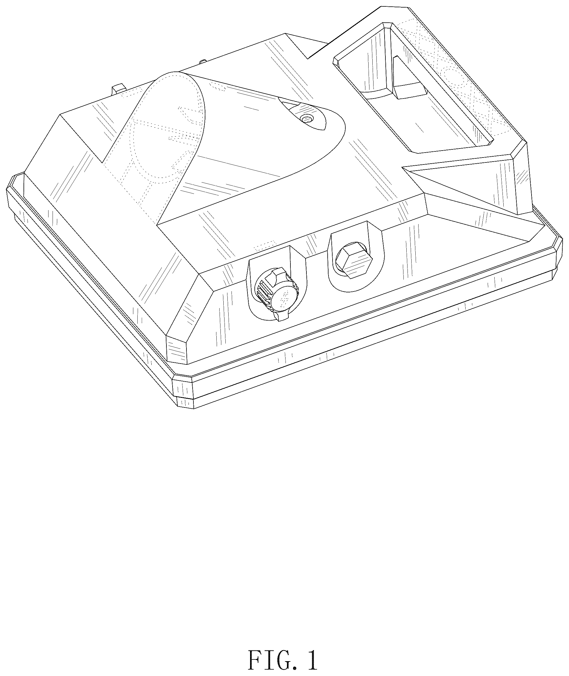 Patent USD1123813 Figure 1 – Solar fence energizer