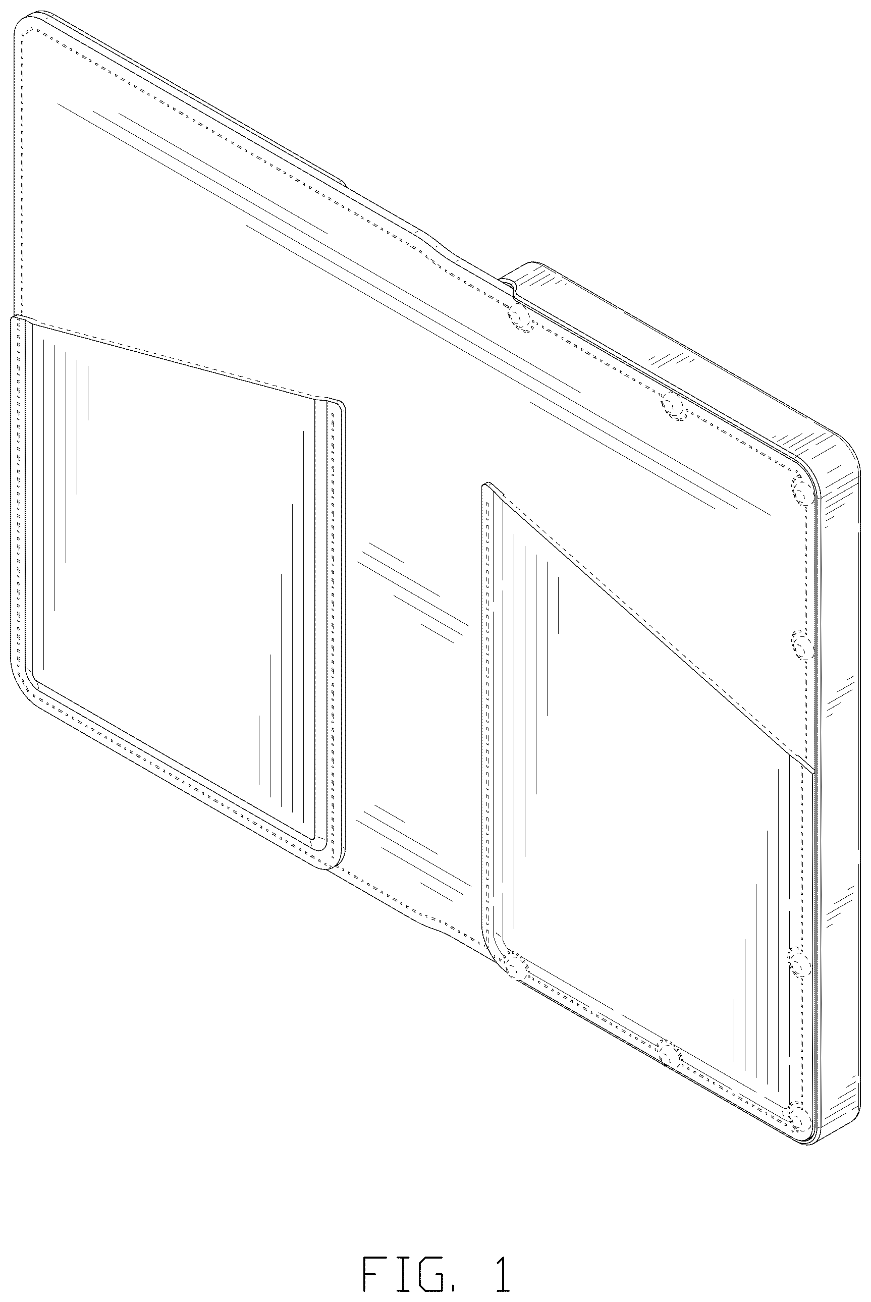 Patent USD1123829 — Rechargeable card holder — Figure 1