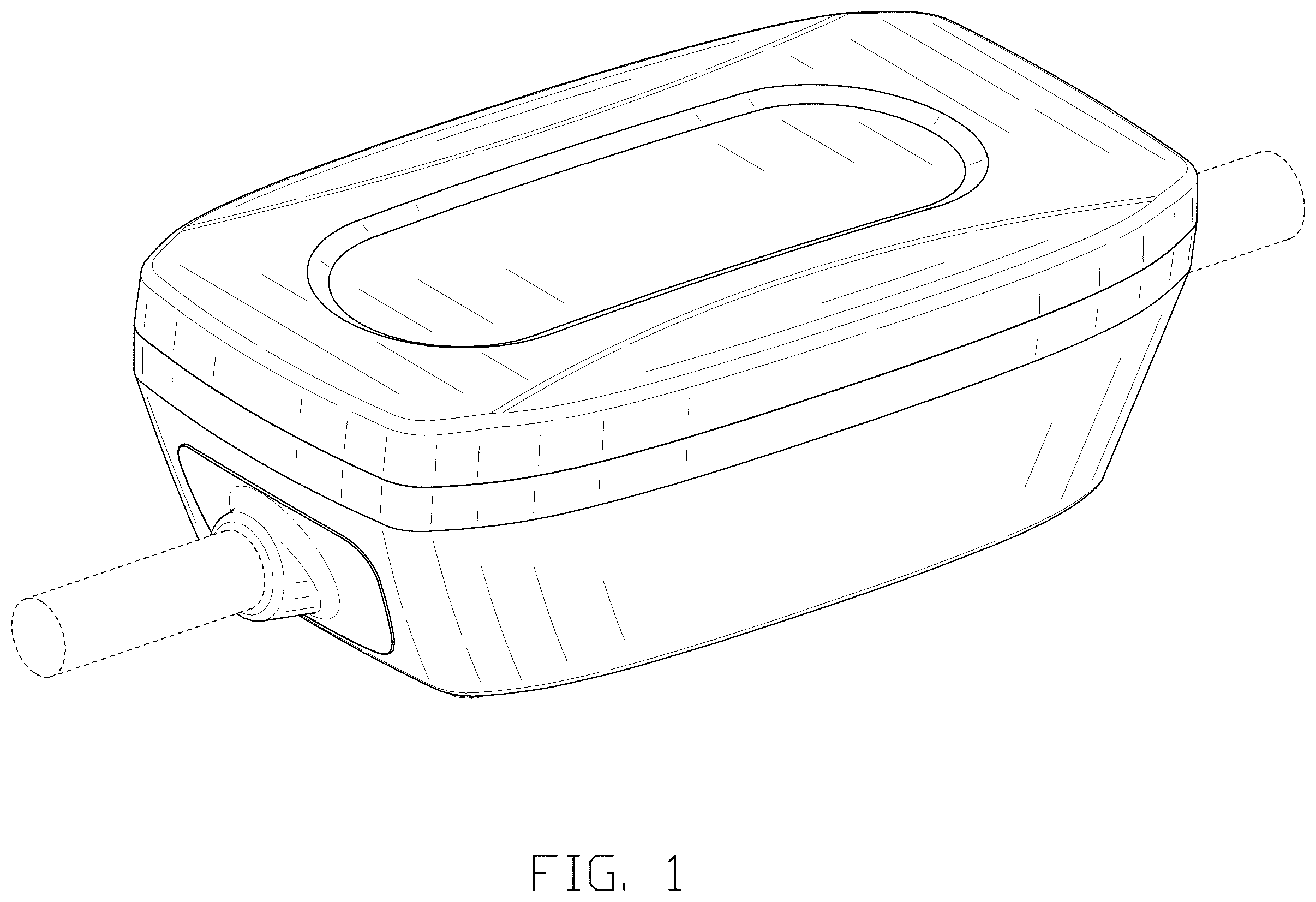 Patent USD1123832 Figure 1 – Electric vehicle charging controller