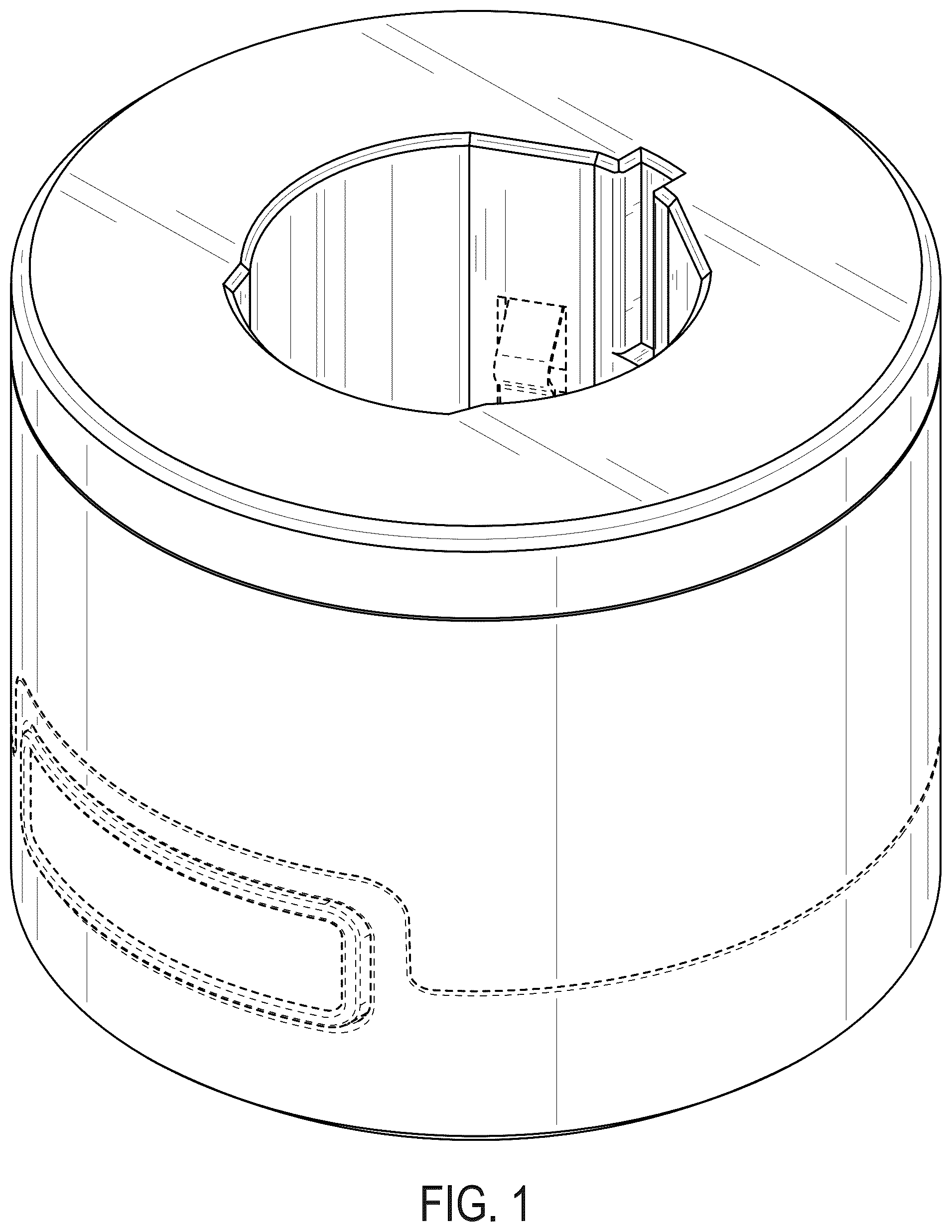 Patent USD1123834 — Battery charger — Figure 1