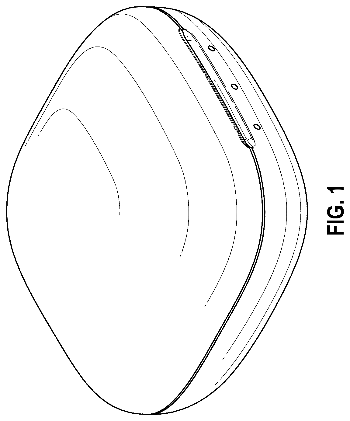Patent USD1123836 Figure 1 – Hearing aid charger