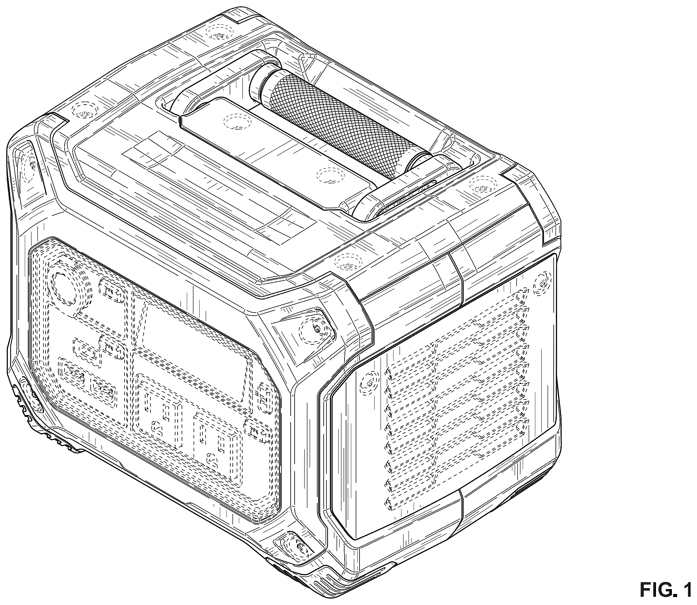 Patent USD1123844 — Power station — Figure 1