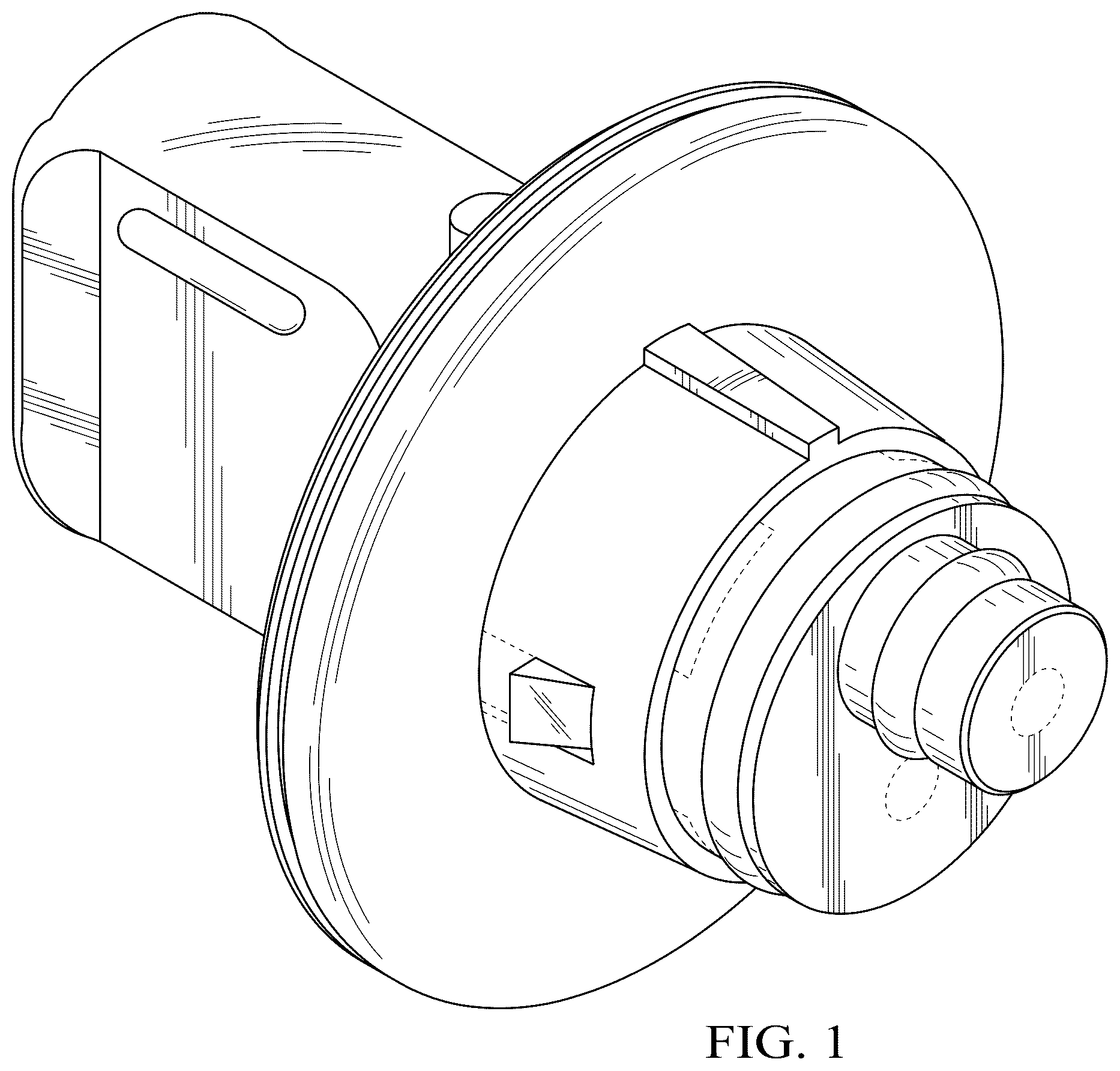 Patent USD1123857 — Connector — Figure 1