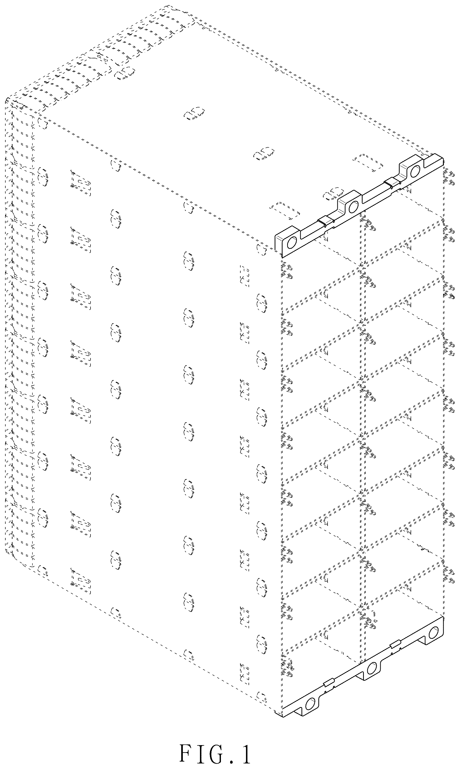 Patent USD1123859 Figure 1 – Fitting for connector housing