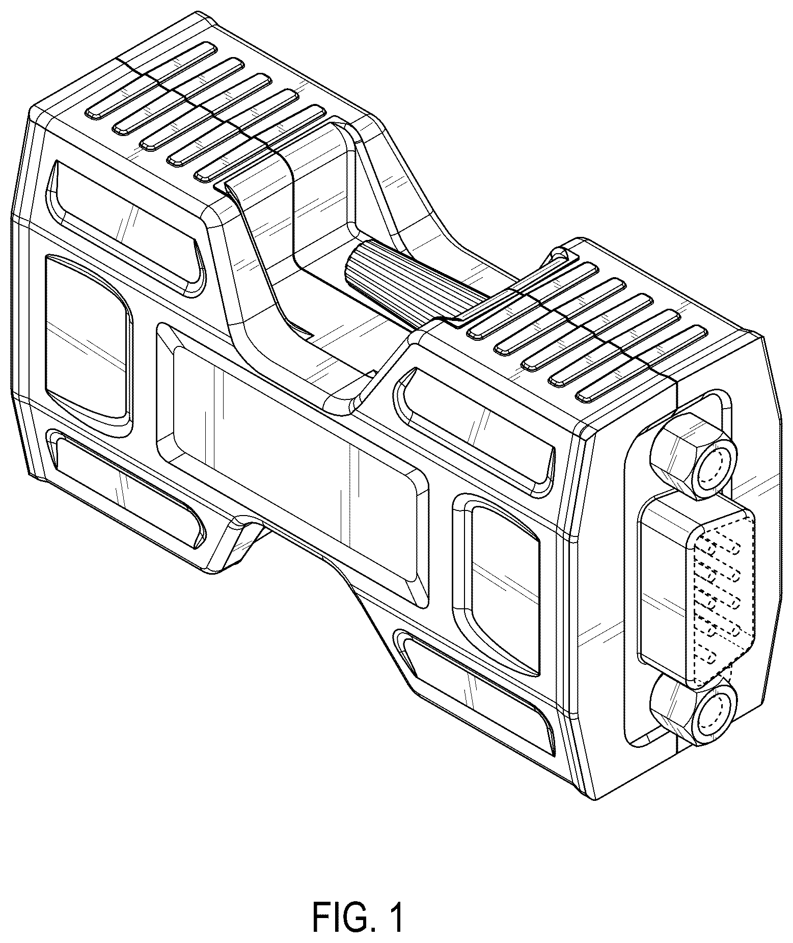 Patent USD1123871 — Surge protector — Figure 1