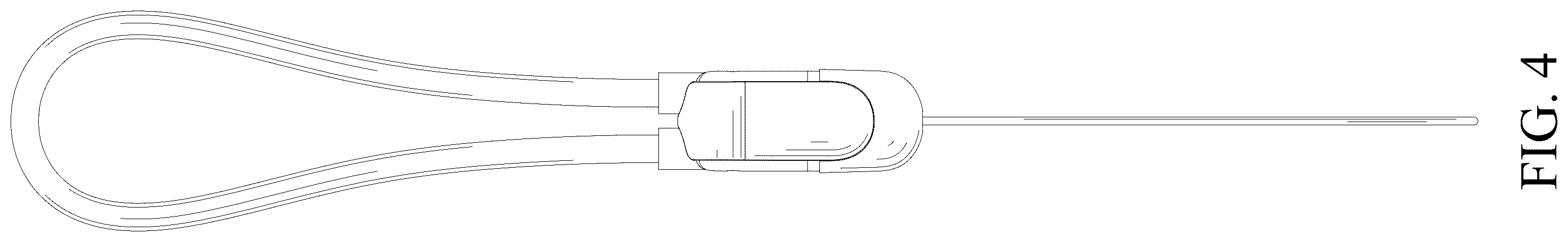 Patent USD1123874 Figure 4 – Charging cable